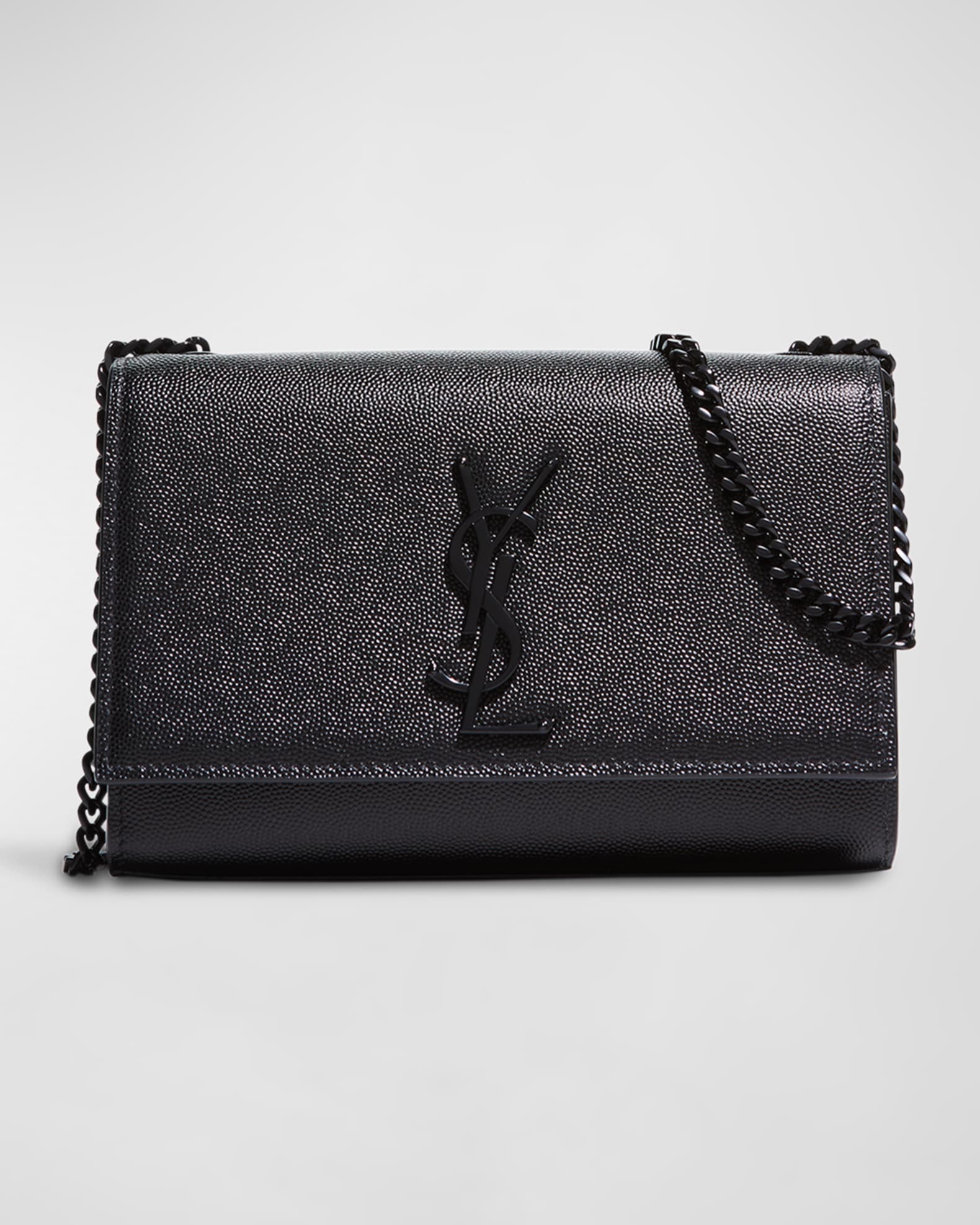 Ysl matte black bag online