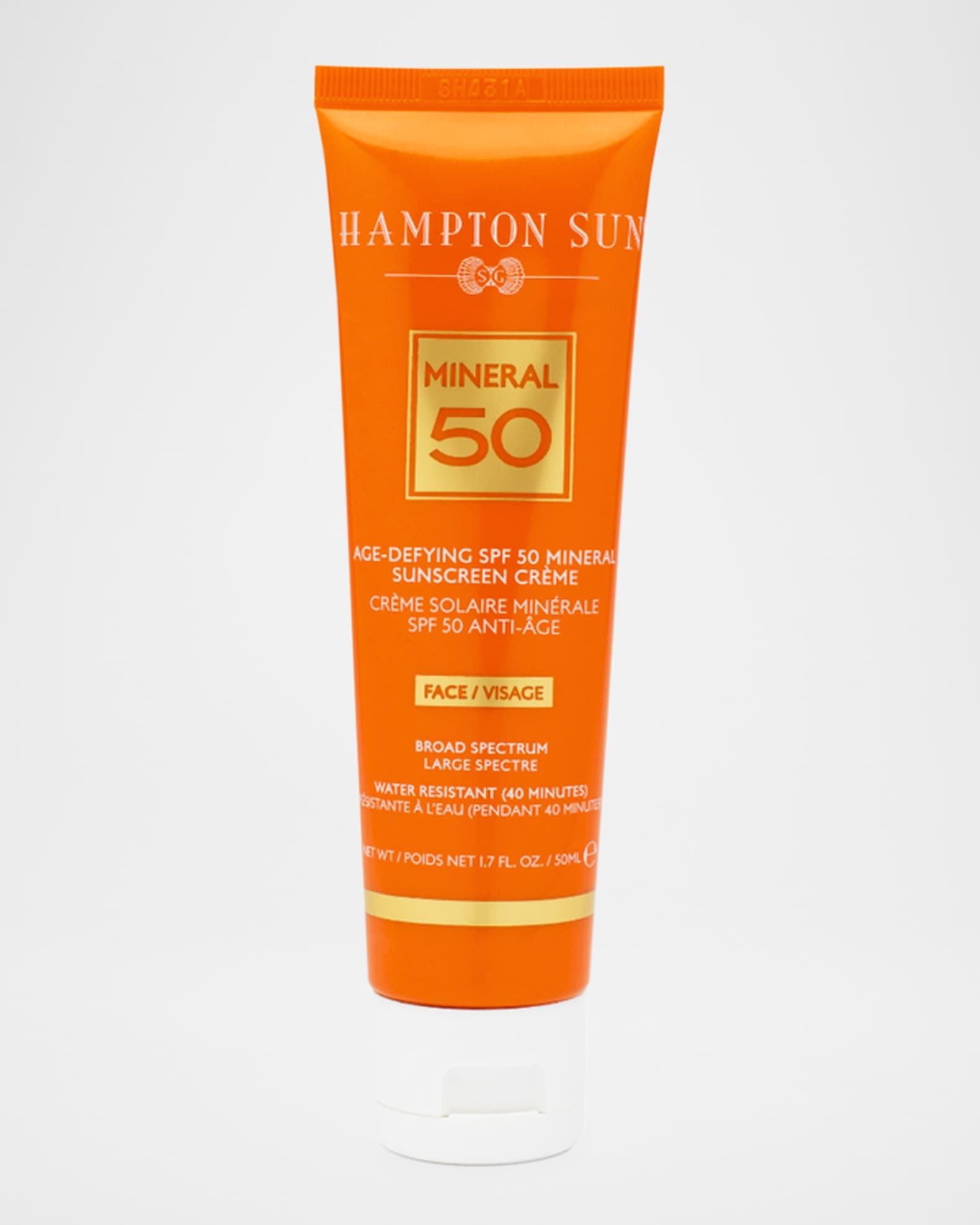 Age-Defying Mineral Cr&#232;me Sunscreen for FACE SPF 50 0