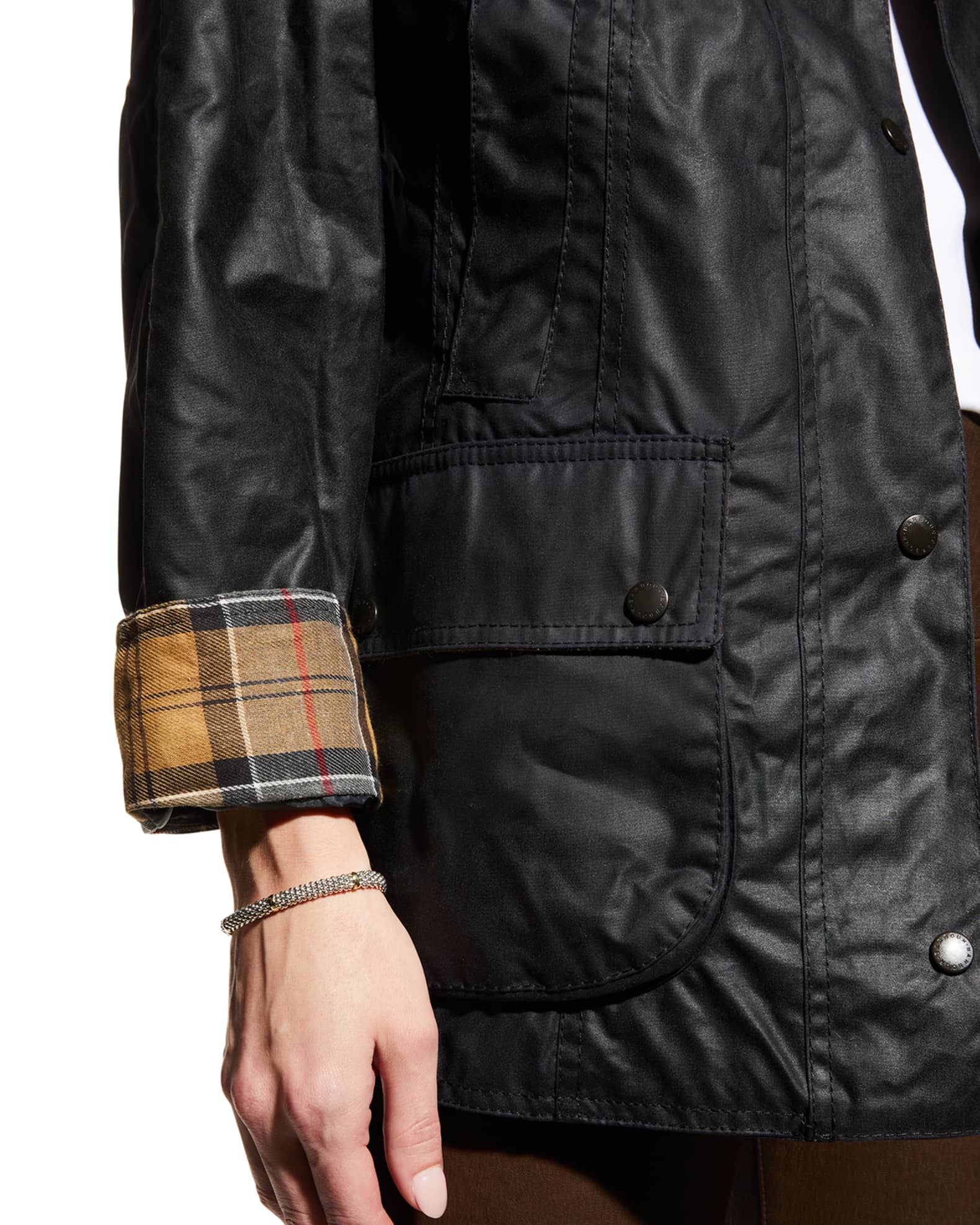 Barbour Classic Beadnell Wax Jacket | Neiman Marcus