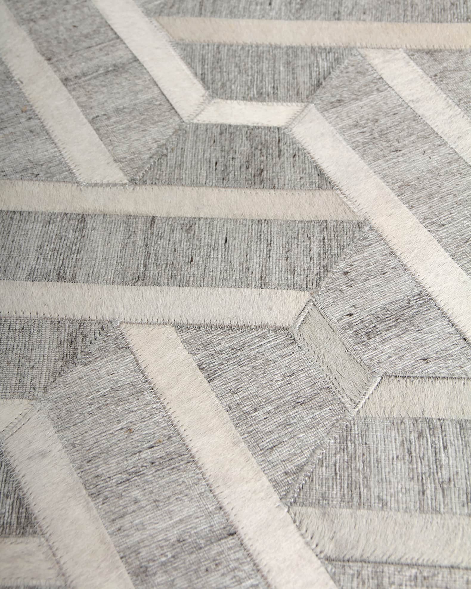 Exquisite Rugs Portia Hairhide Rug, 8' x 11' Neiman Marcus