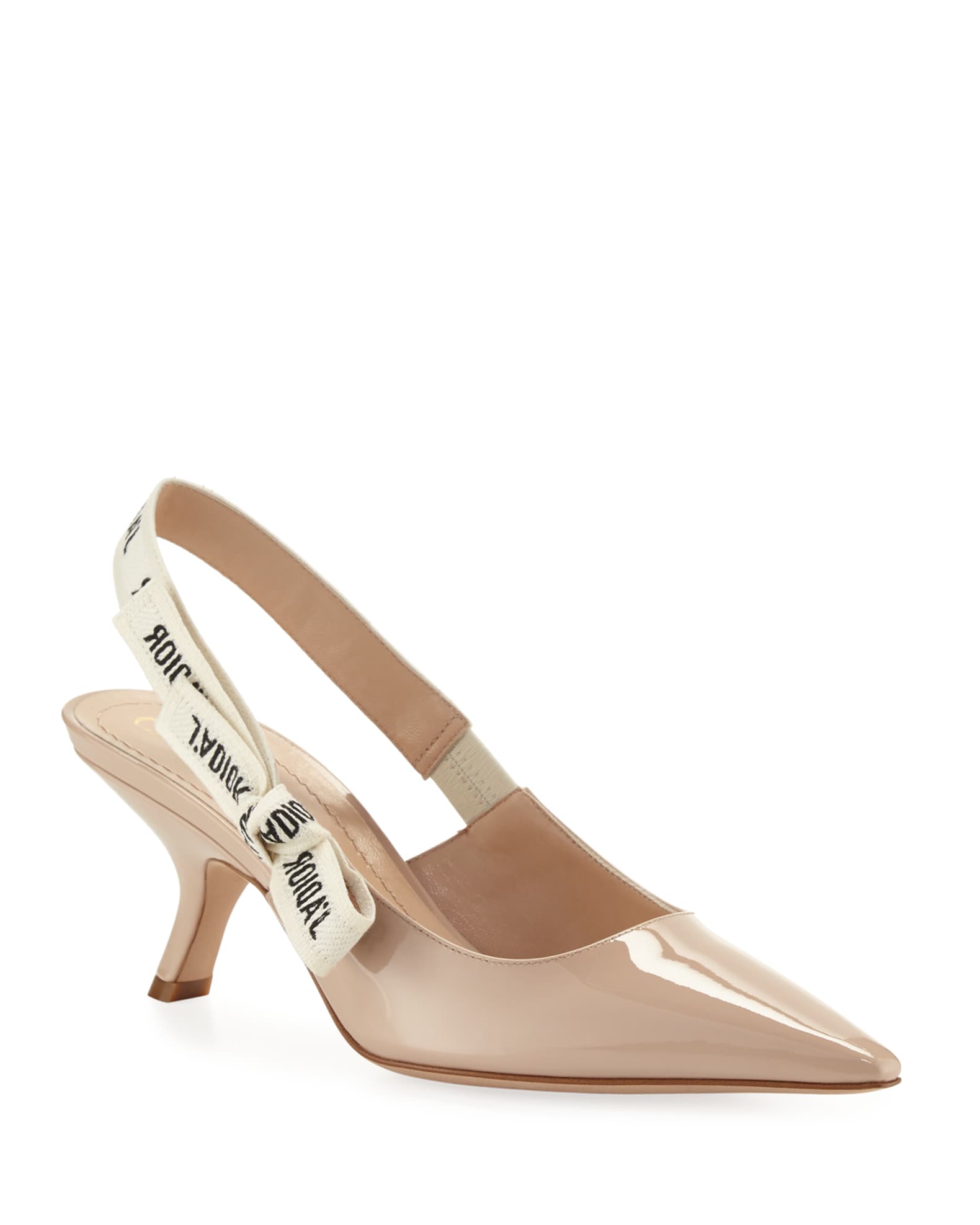 Dior J Adior Leather Slingback Pumps Neiman Marcus