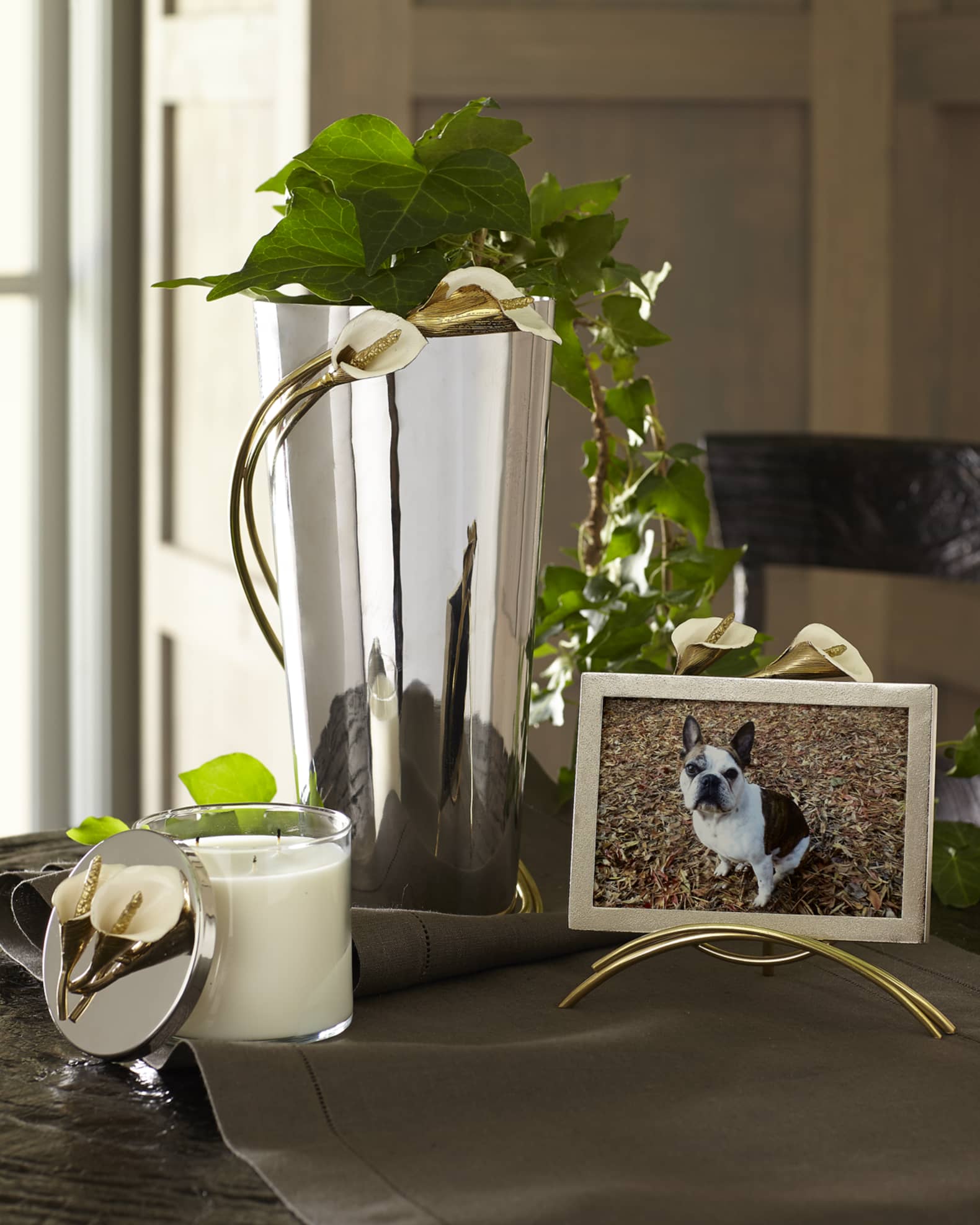 Calla Lily Easel Picture Frame 1