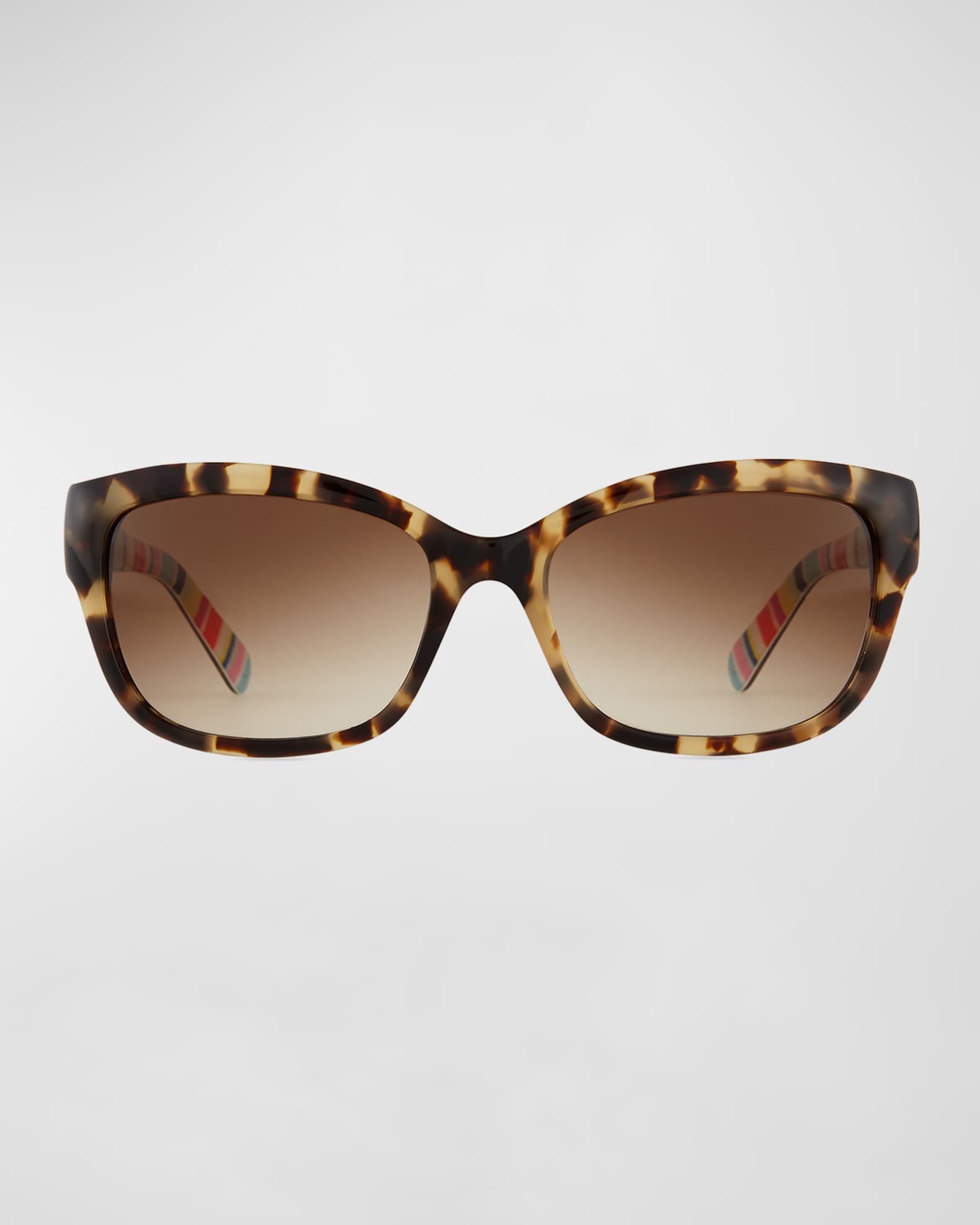 kate spade new york johanna gradient butterfly sunglasses havana Neiman Marcus