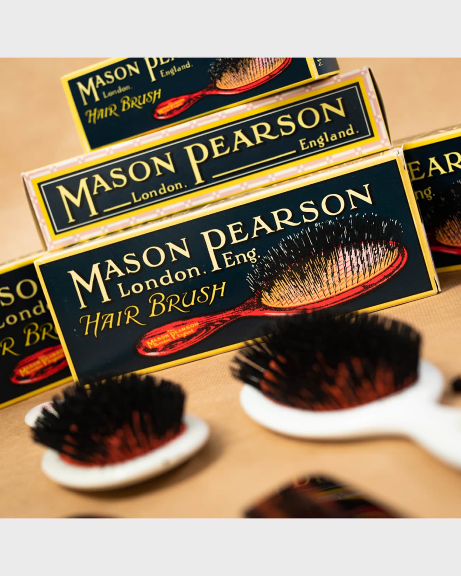 Pocket Boar Bristle Hair Brush 1