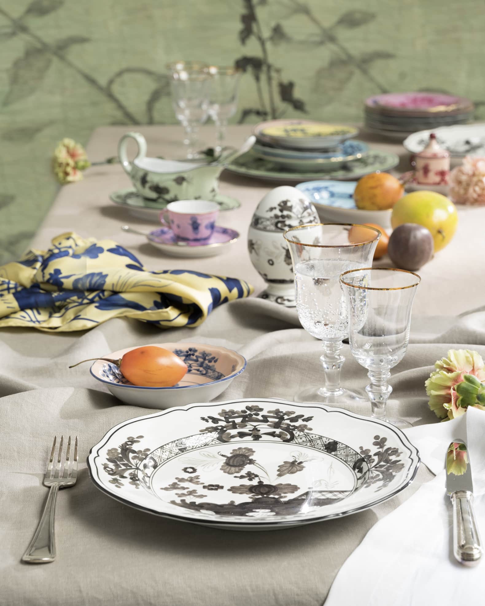 GINORI 1735 Oriente Italiano Dinner Plate, Albus | Neiman Marcus
