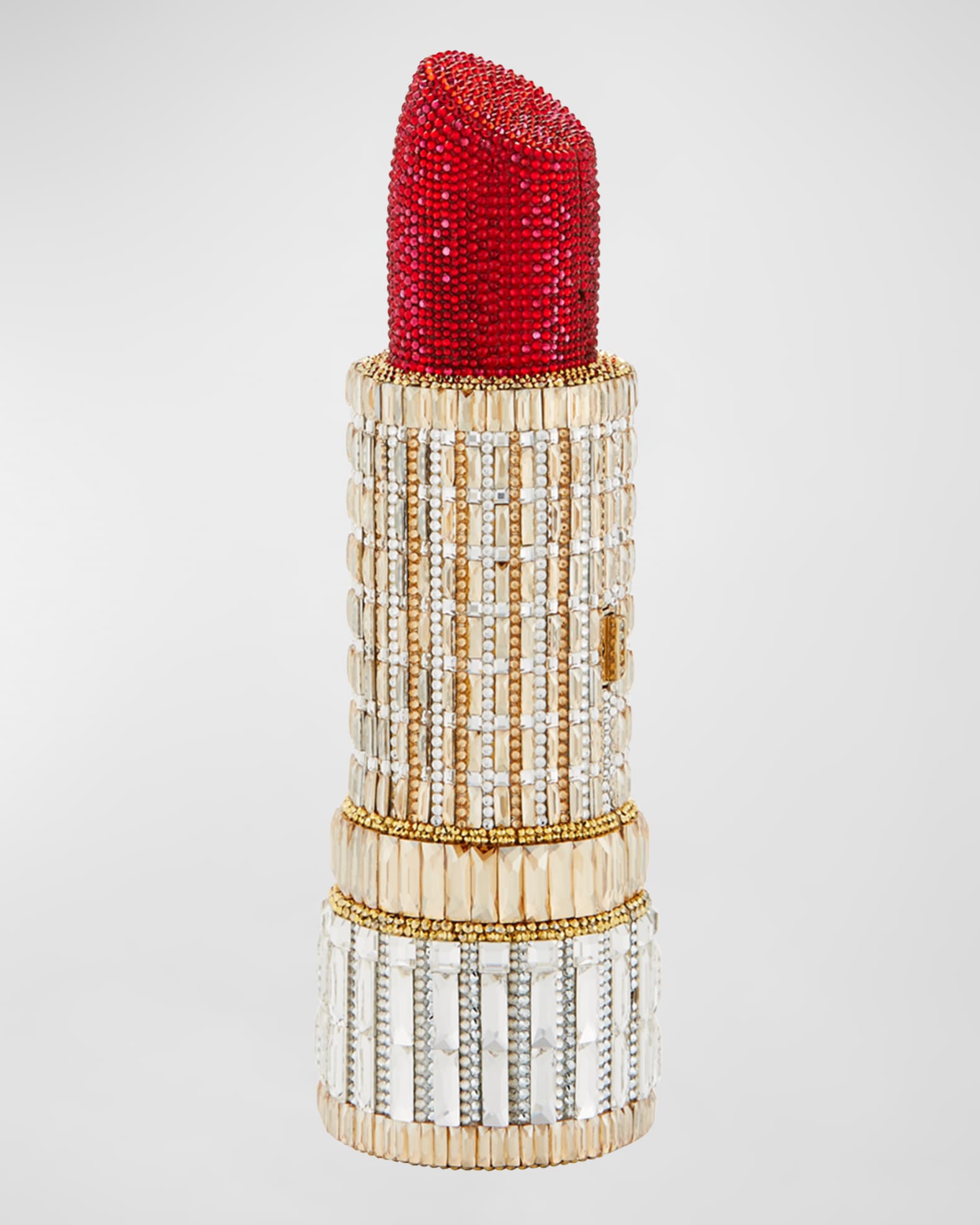 Judith Leiber Couture Seductress Crystal Lipstick Clutch Bag Neiman Marcus