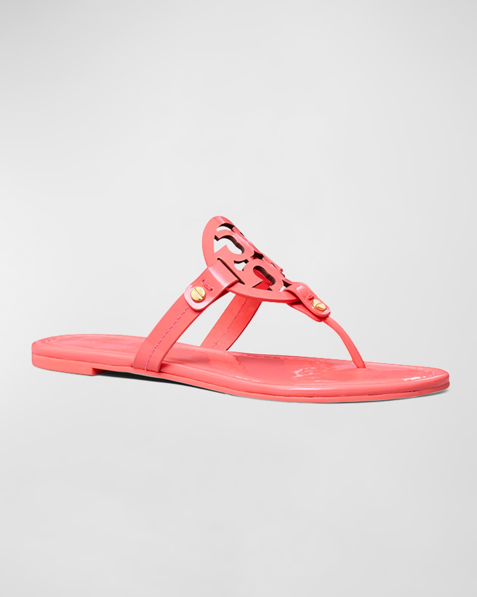 Miller Patent Leather Sandals 1