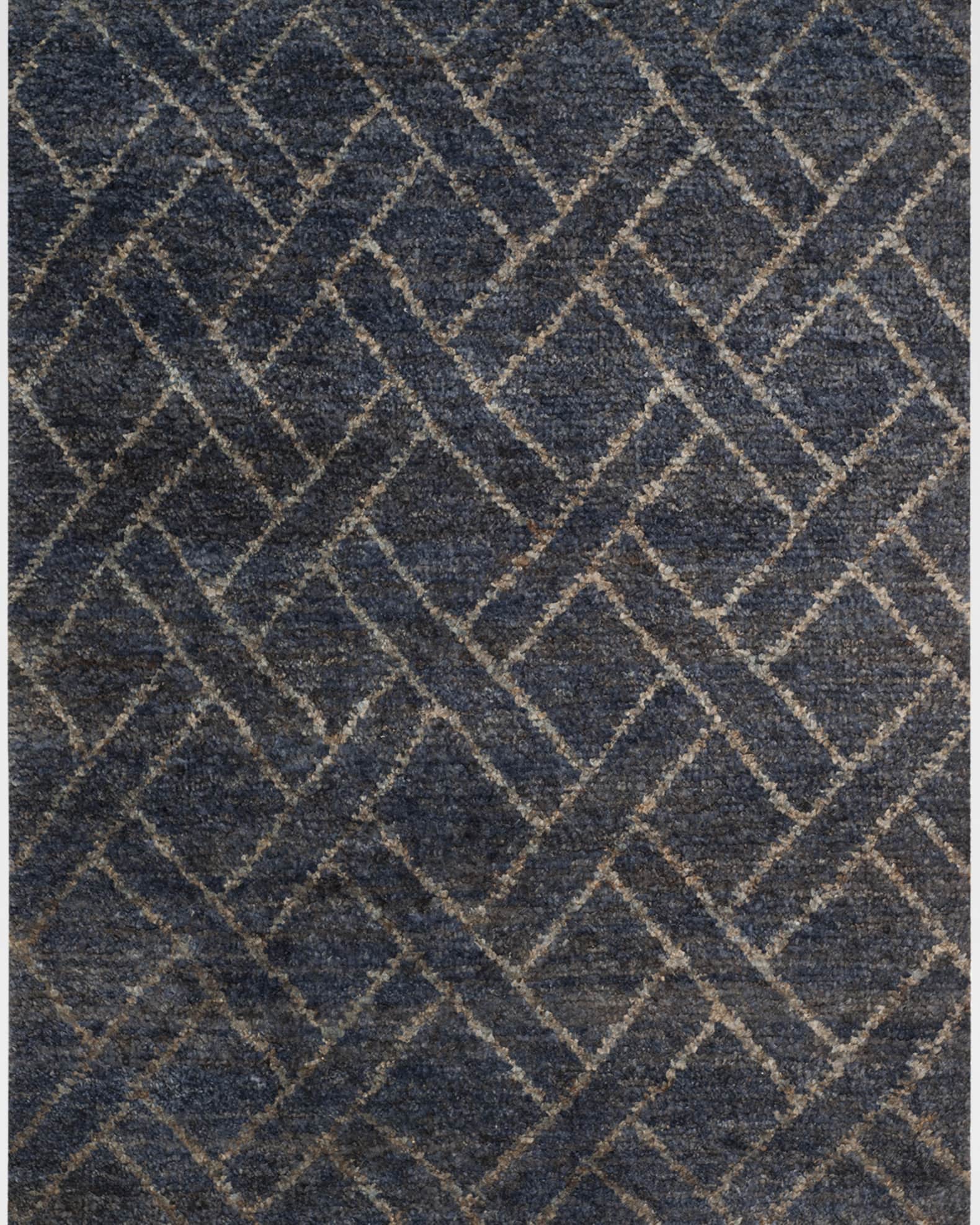 Fairfield Indigo Rug 0