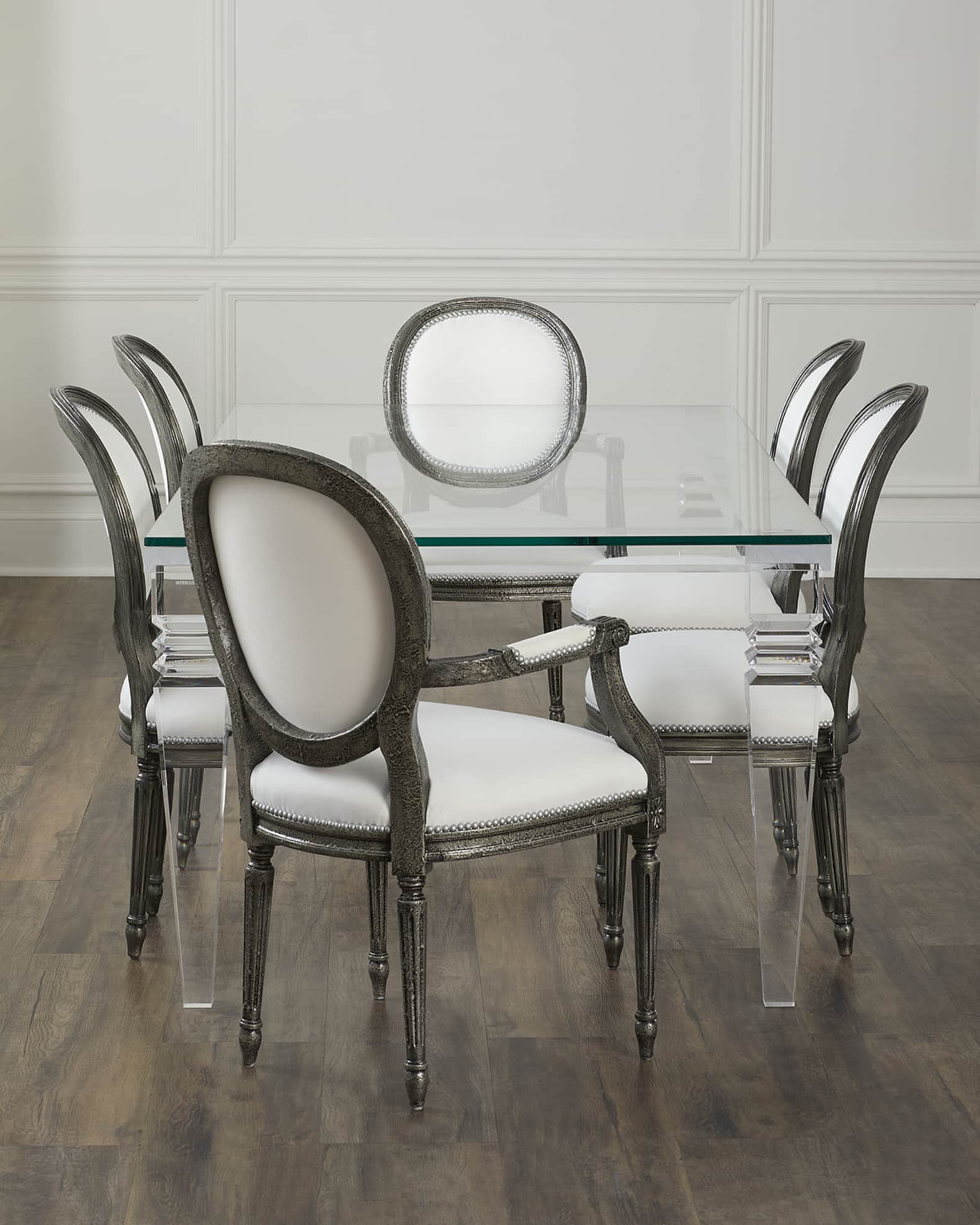 Christelle Acrylic Dining Table 0