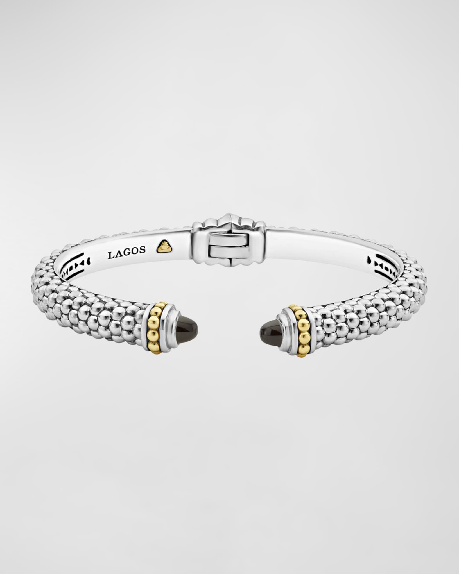 Louis Vuitton Two-Tone Metal Cuff Silver/Gold