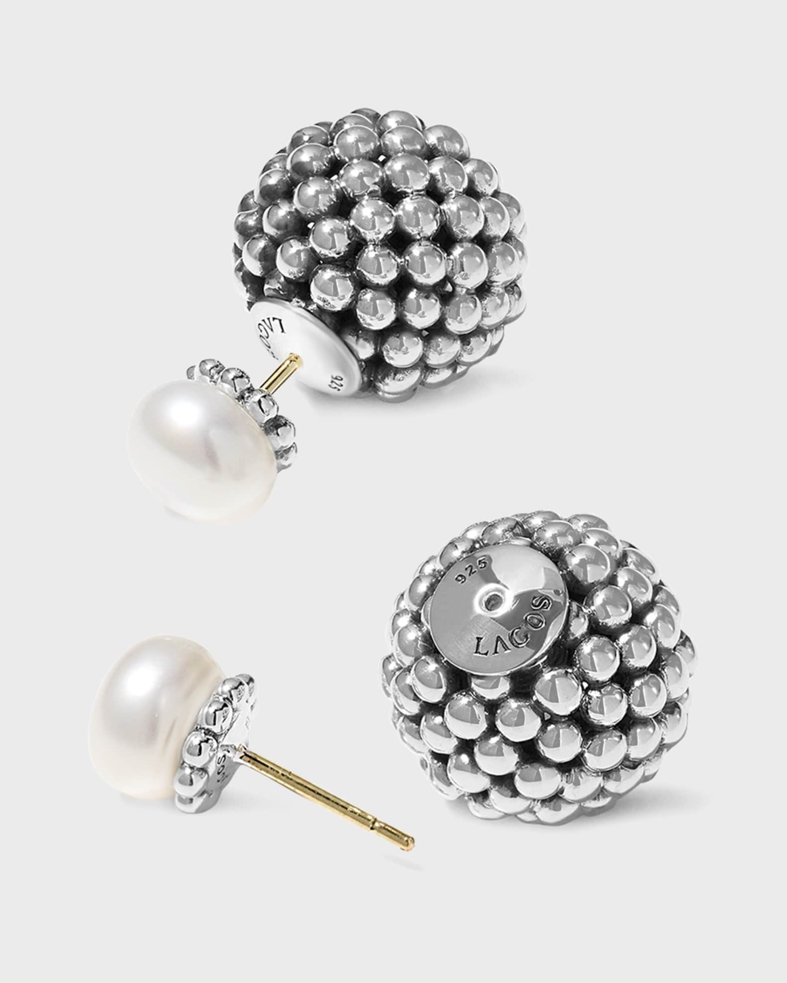 Lagos signature caviar earrings new arrivals