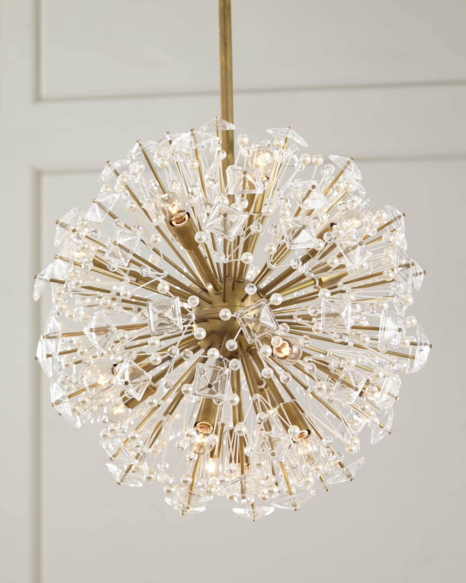 Visual Comfort Signature Antigua XL Drum Chandelier in Antique Brass &  Natural Abaca by Chapman & Myers