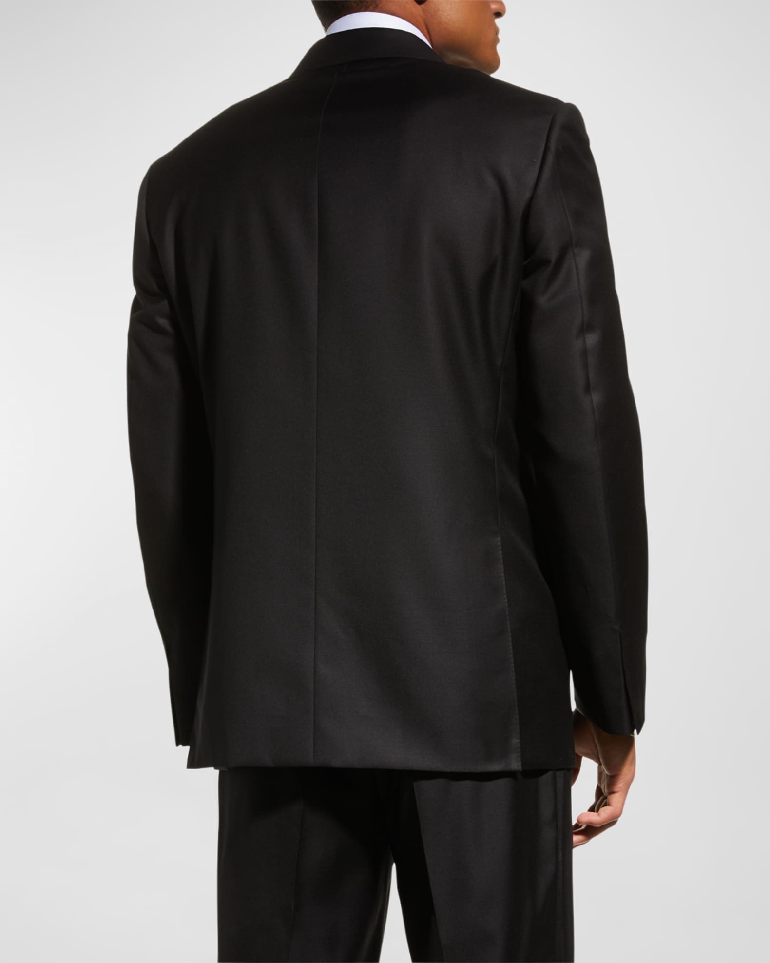 Canali Wool Two-Piece Tuxedo Suit | Neiman Marcus