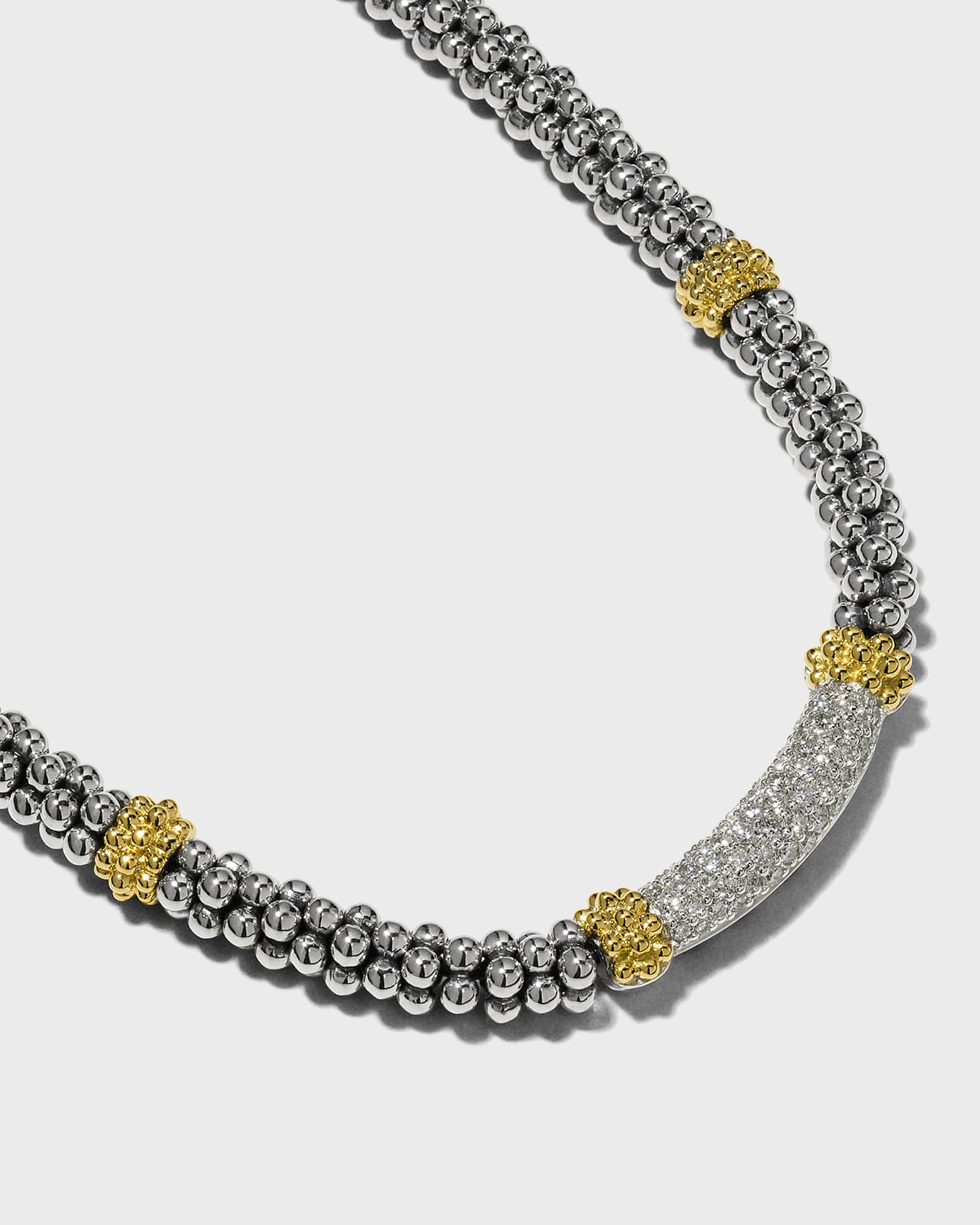 lagos initial necklace