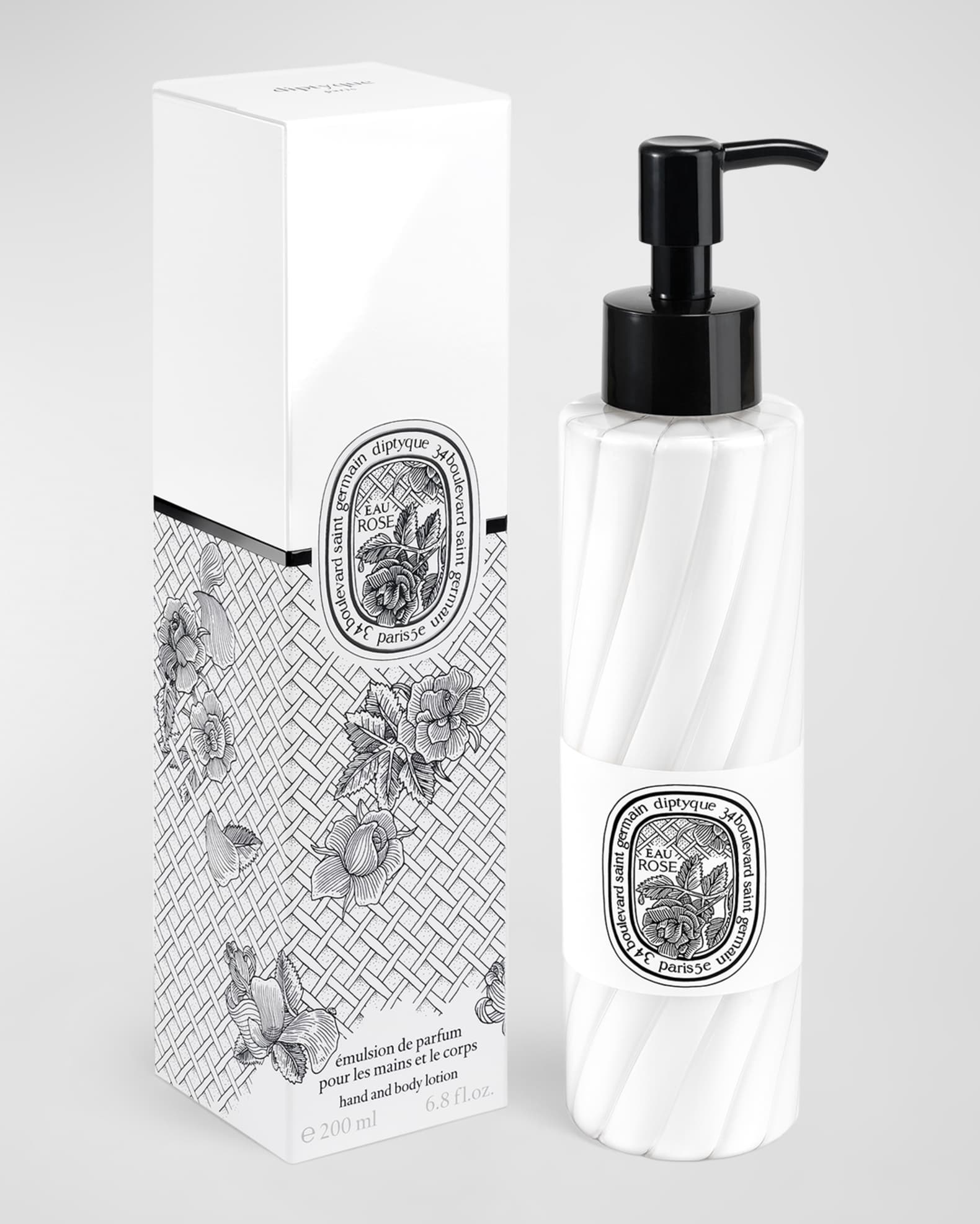 【SALE／10%OFF DIPTYQUE 6.8 Marcus Neiman | Lotion Body and Hand Rose Eau oz. ボディローション