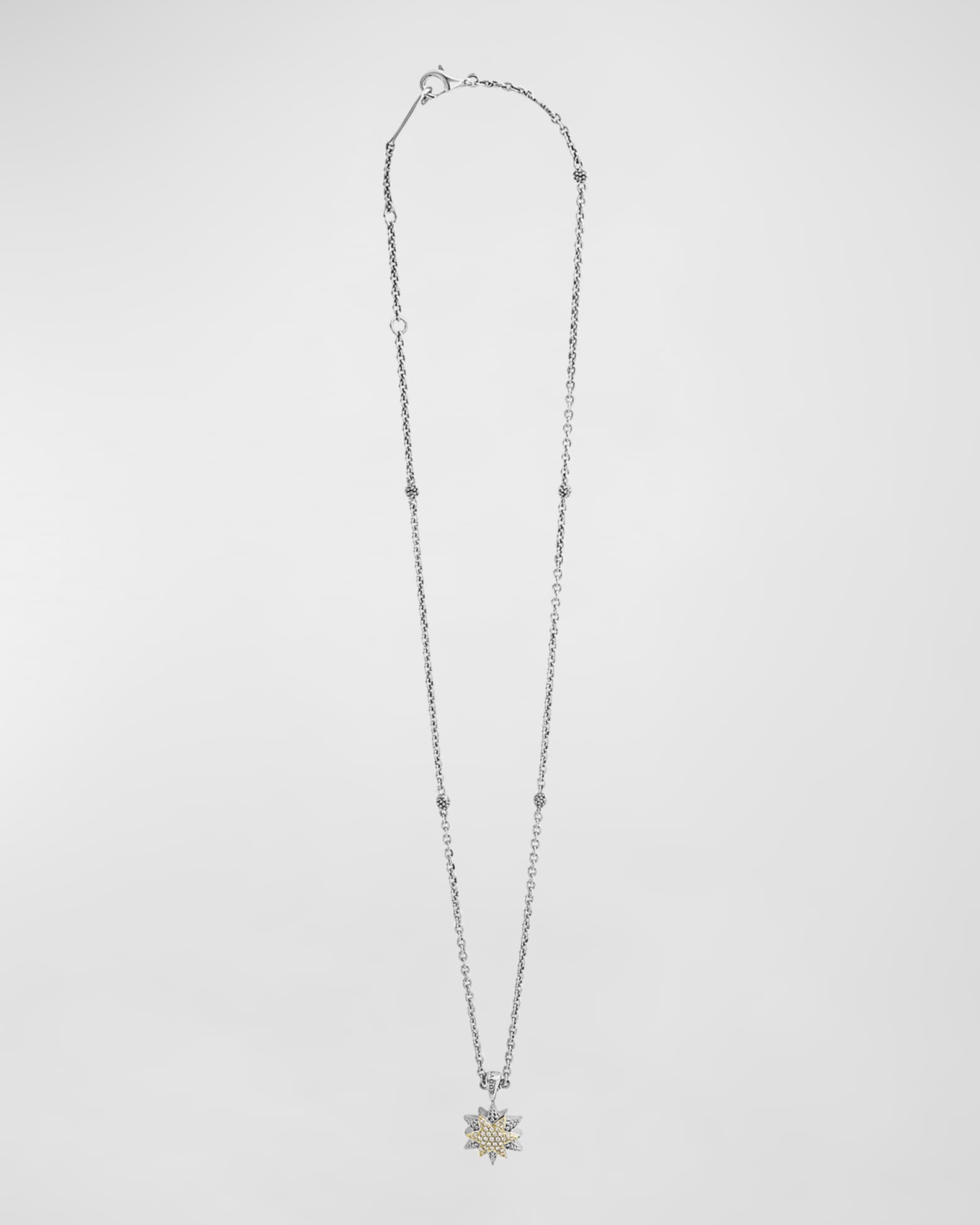 LAGOS North Star Pendant Necklace with Diamonds Neiman Marcus