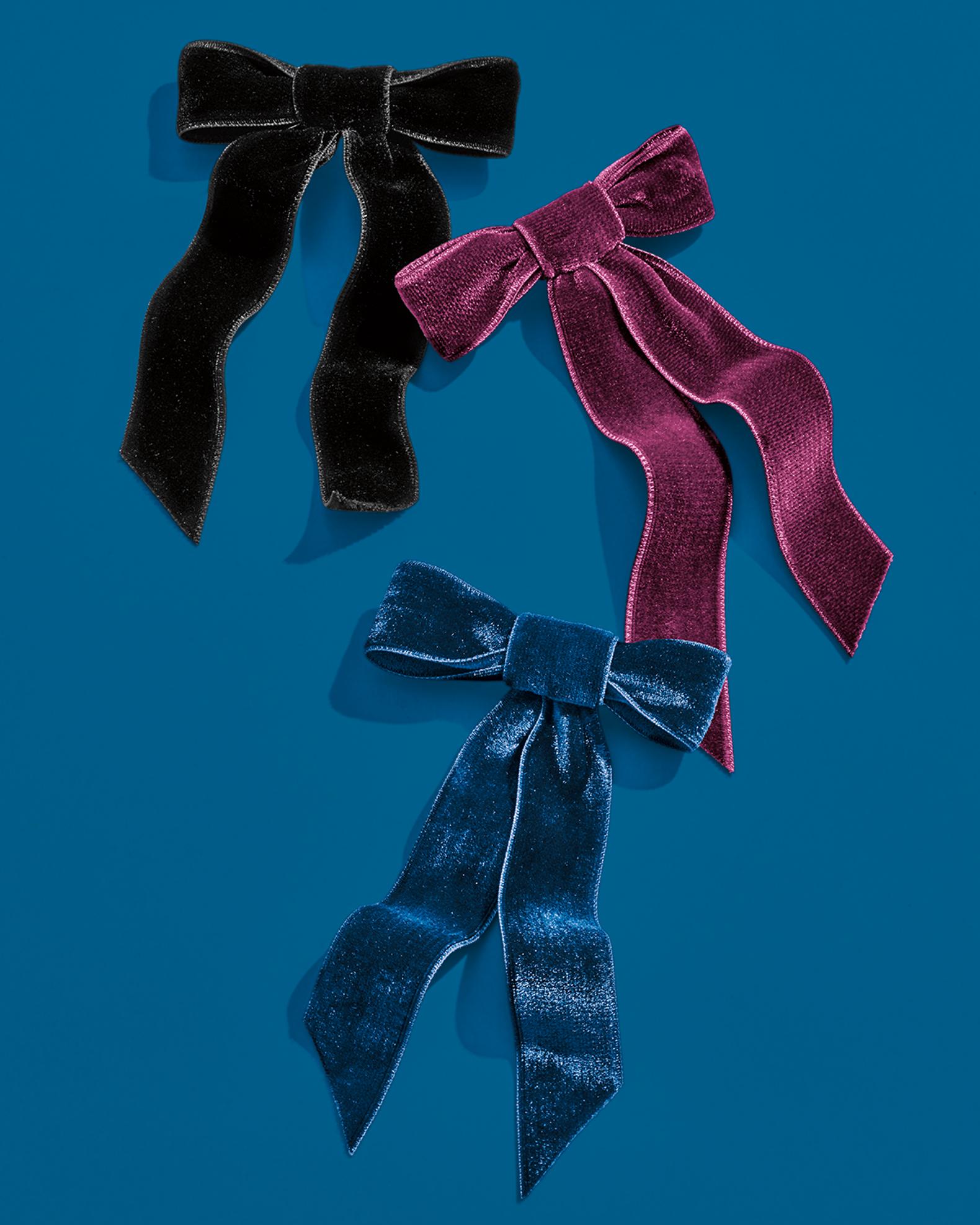 Velvet Bow Barrette | Neiman Marcus