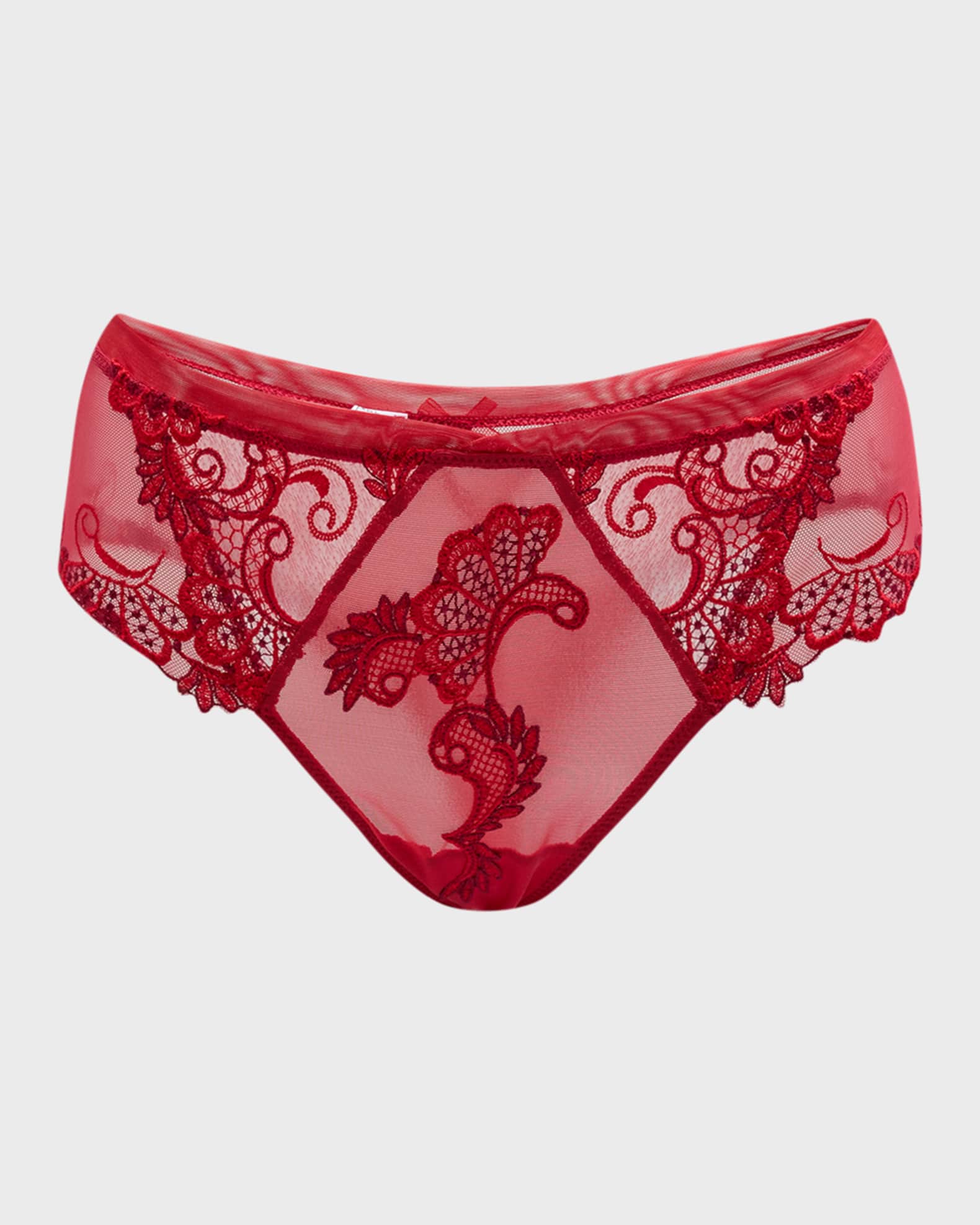 Dressing Floral Boyshort Briefs 0