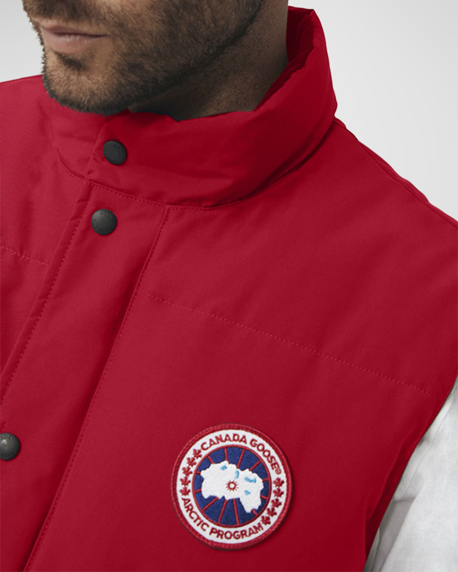 Red canada goose gilet discount