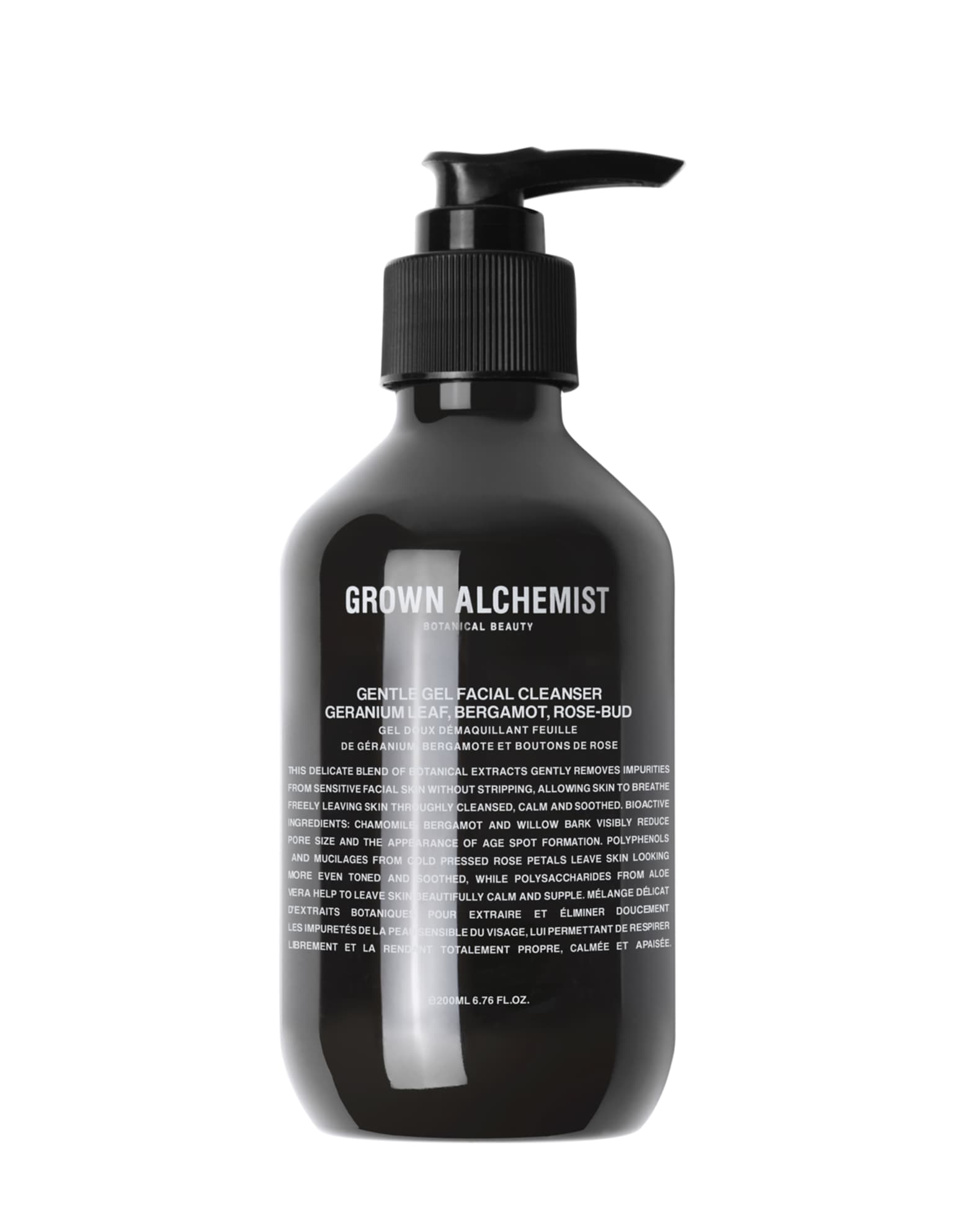 Grown Alchemist Gentle Gel Cleanser Geranium Leaf, Bergamot & RoseBud