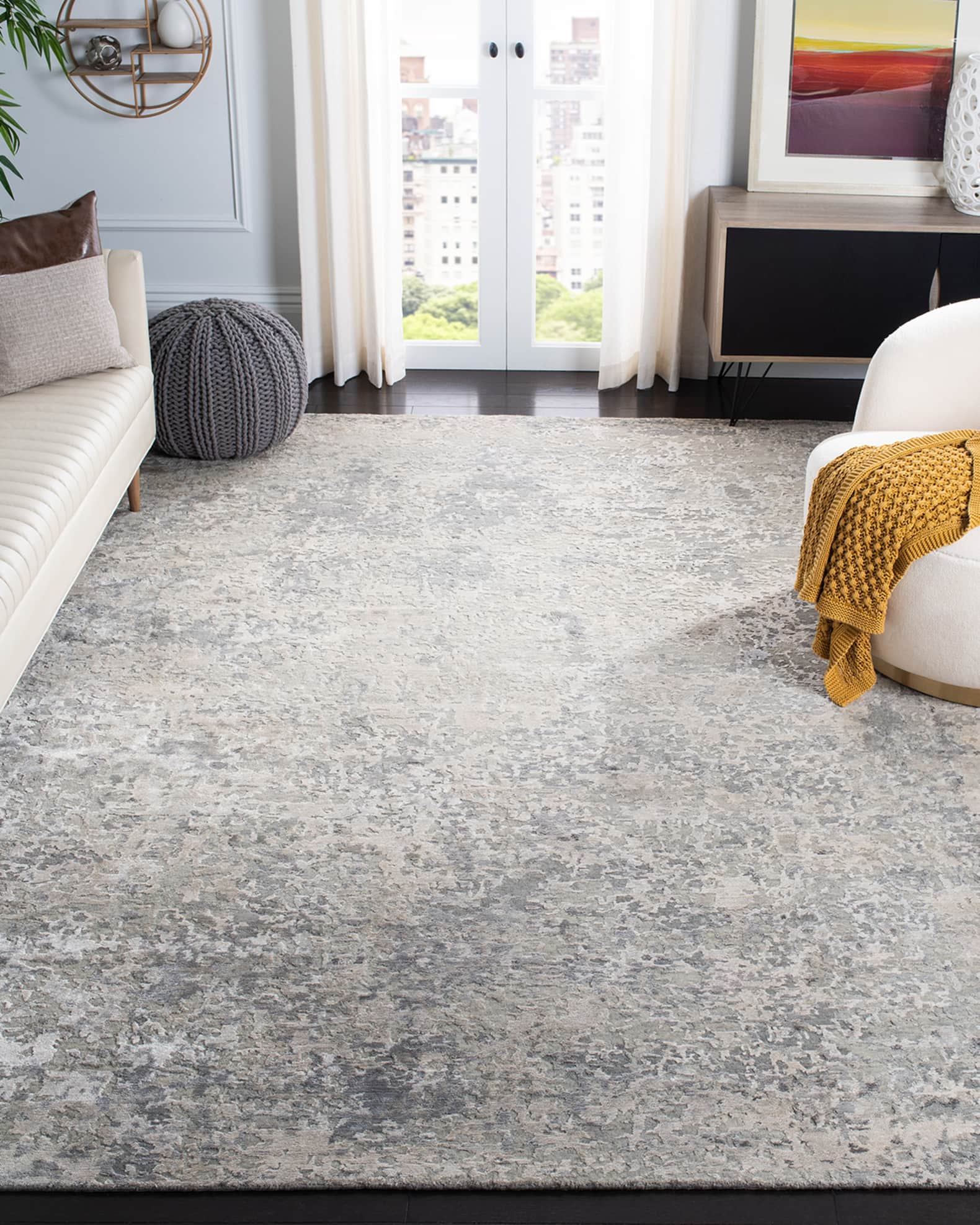Swann Hand-Knotted Rug 1