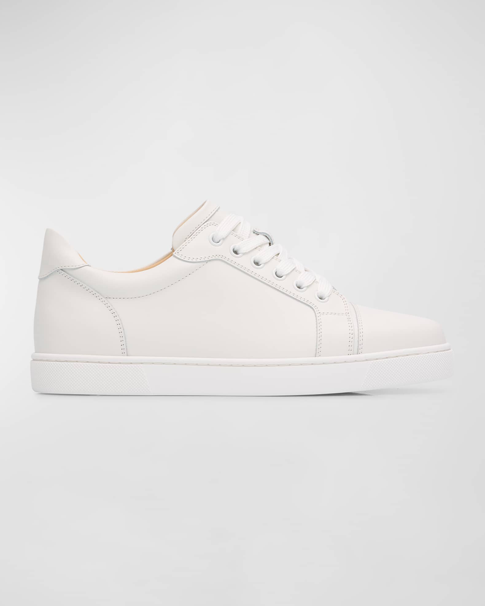 Vieira platform red sole sneakers