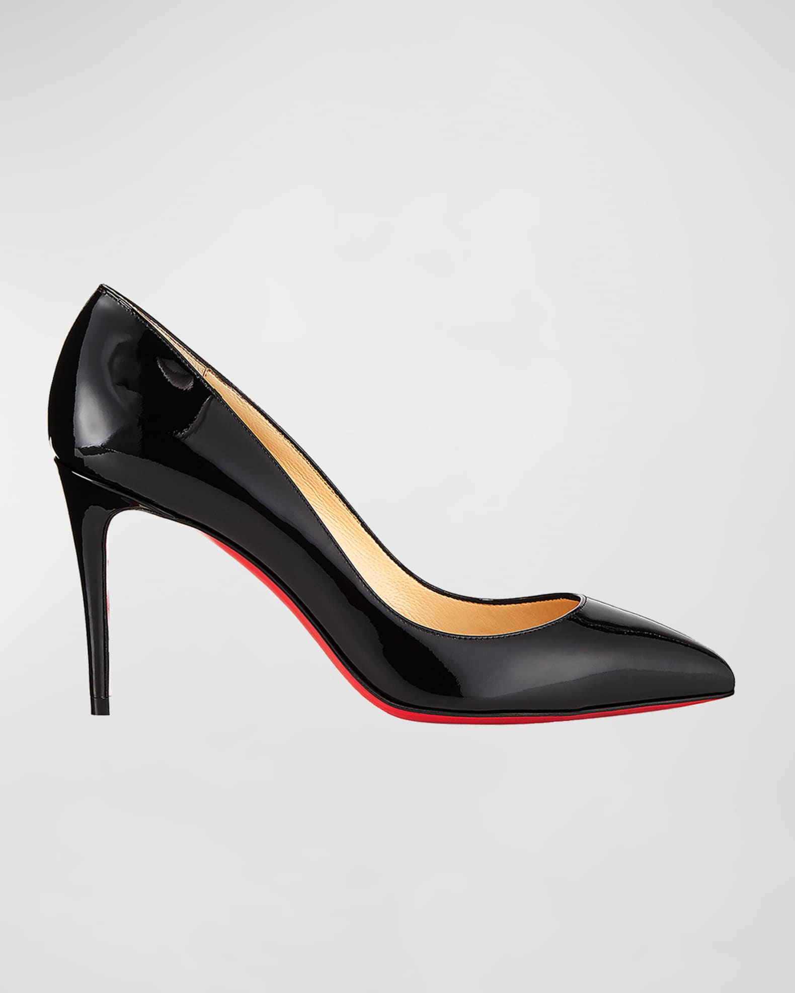 Christian Louboutin Pigalle Follies 85mm Patent Red Sole Pumps