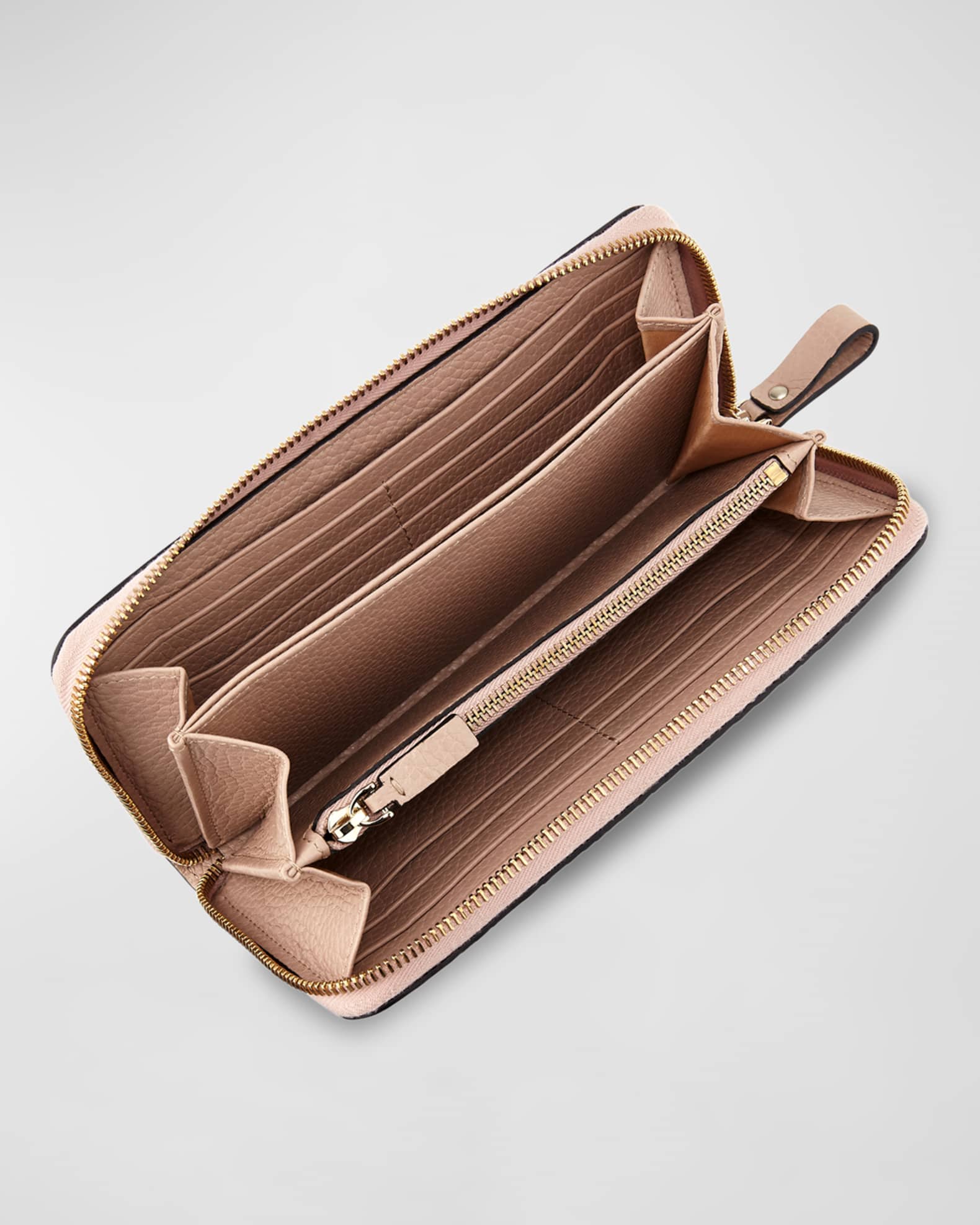 Valentino Garavani Rockstud Leather Continental Wallet