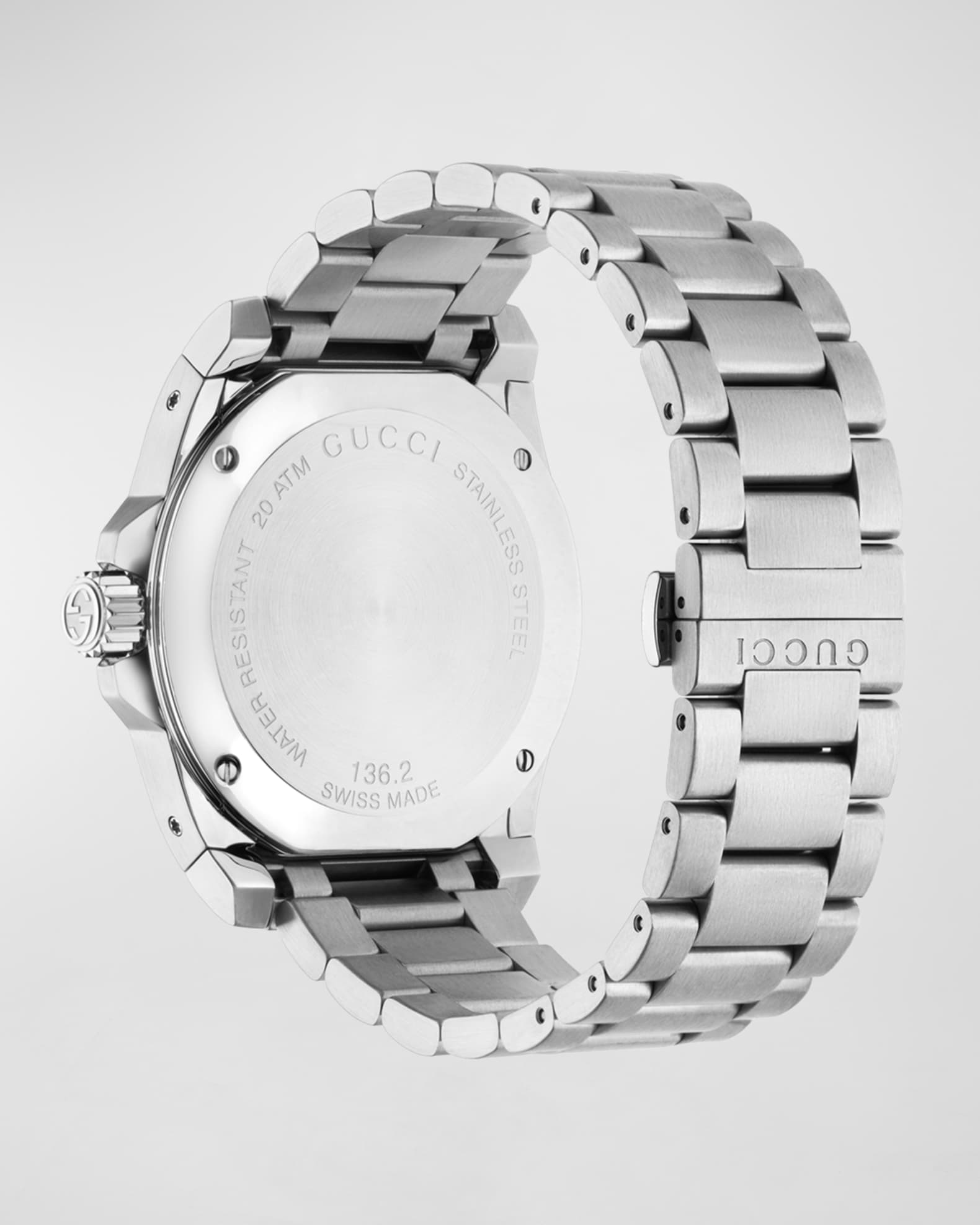 45mm Gucci Dive Stainless Steel Bracelet Watch 1