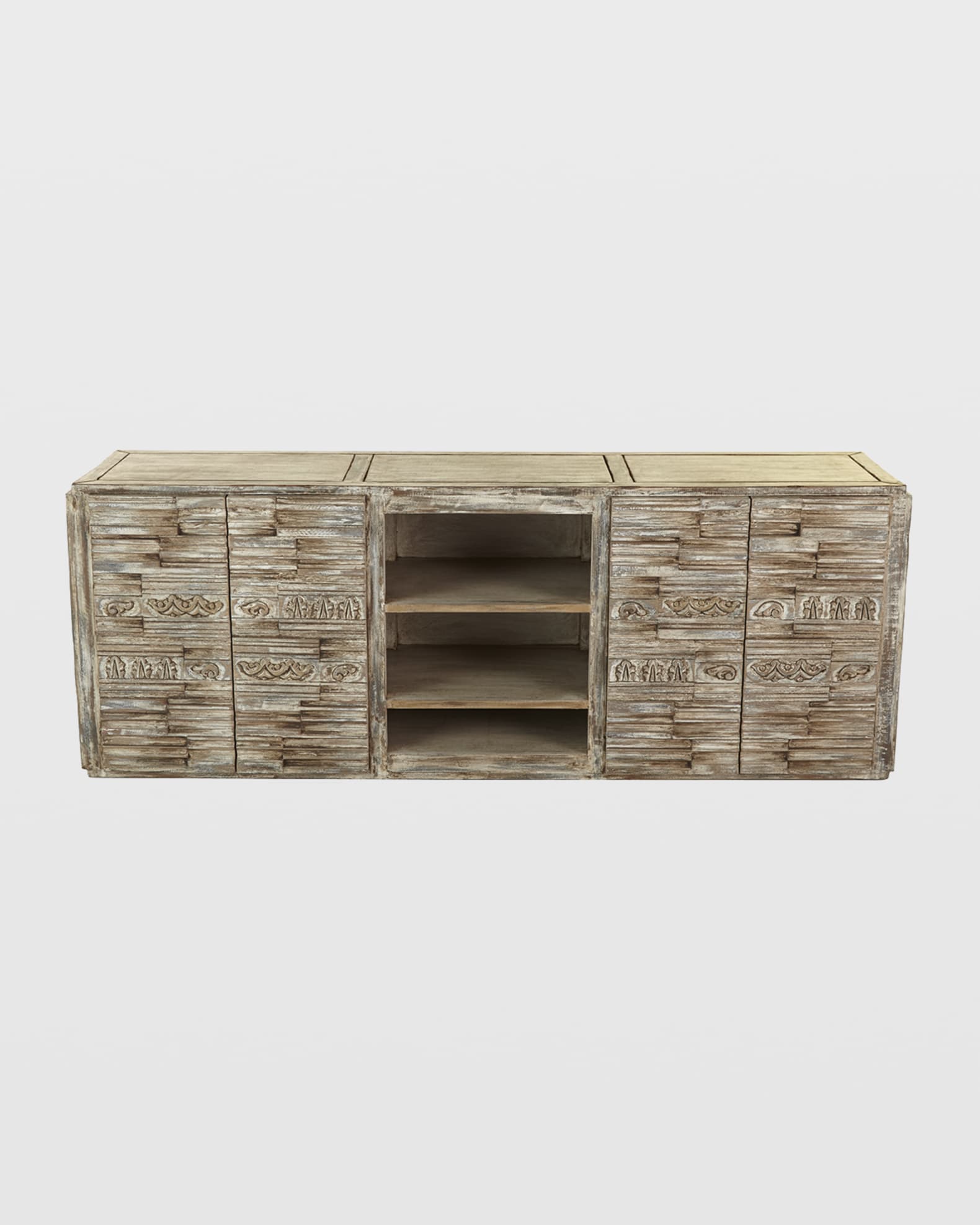 Gwen Carved Entertainment Console 0