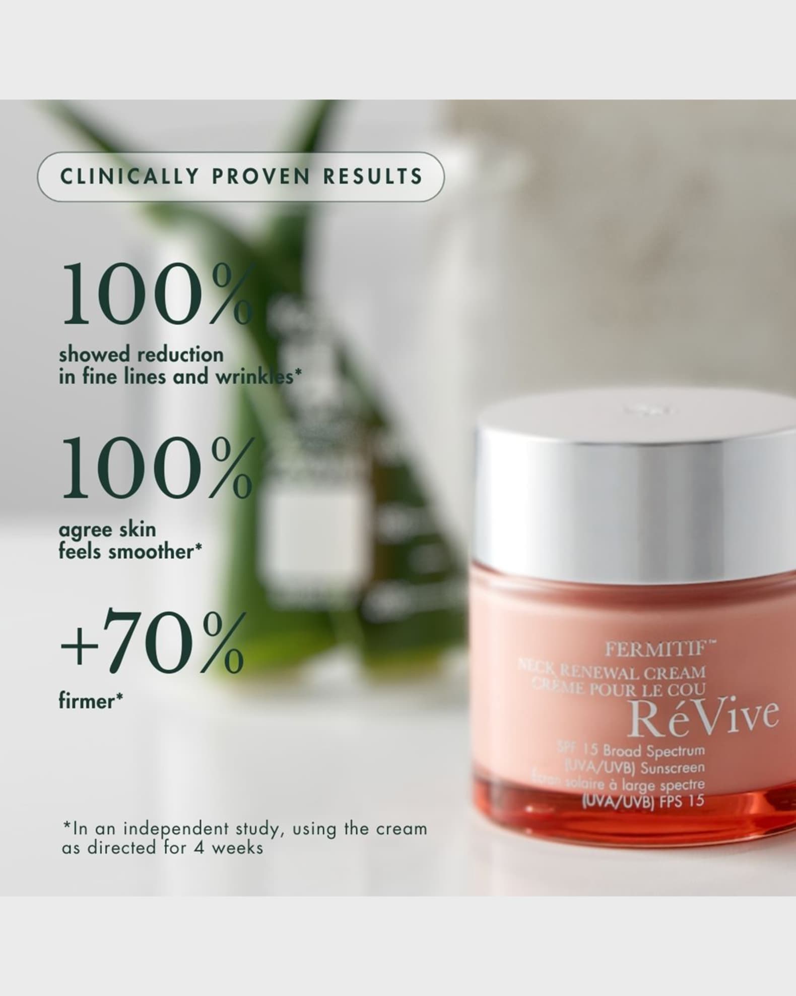 ReVive Fermitif Neck Renewal Cream SPF 15, 2.5 oz. | Neiman Marcus