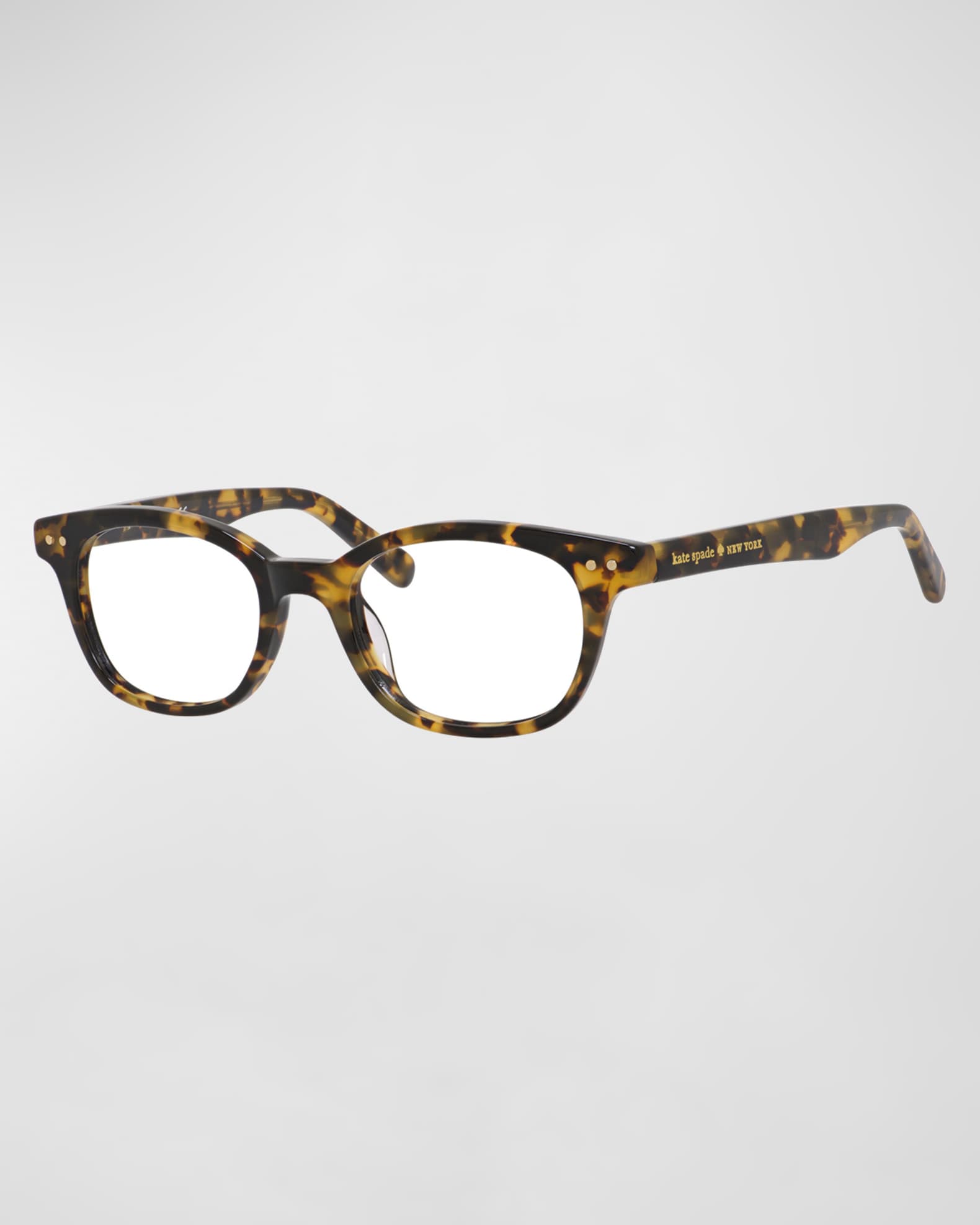 Kate Spade Rebecca 49mm Reading Glasses Tokyo Tortoise Brown Pattern