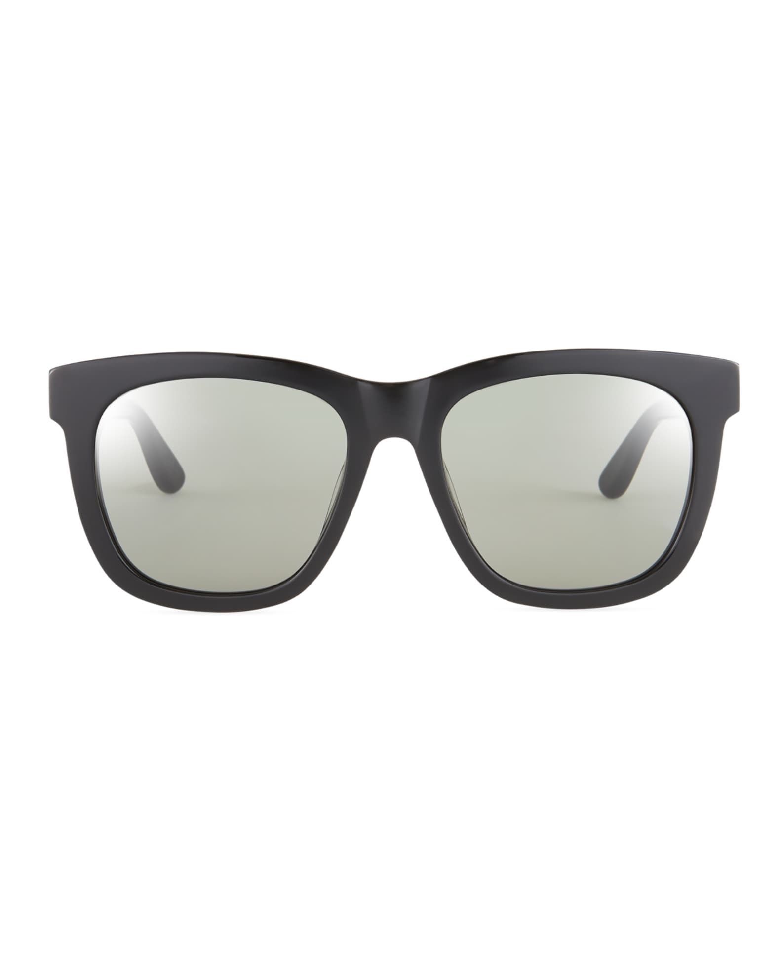Saint Laurent Men's SL M24K Oversize Square Acetate Sunglasses | Neiman ...