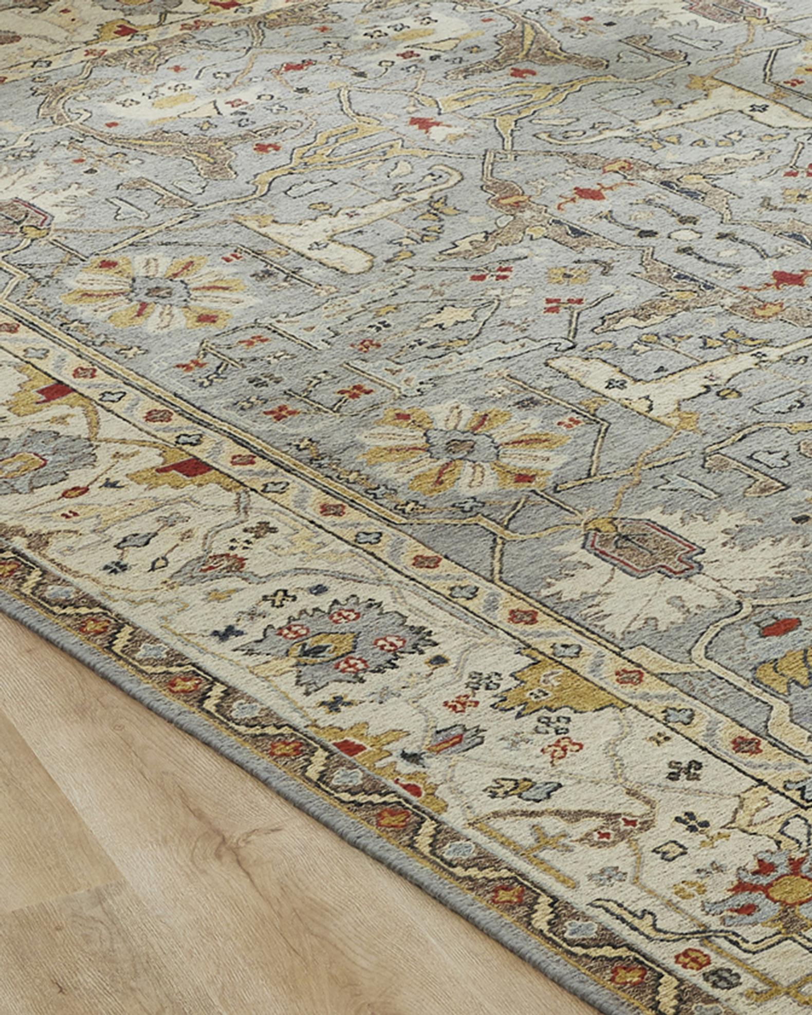 Placidio Soumak Weave Rug | Neiman Marcus