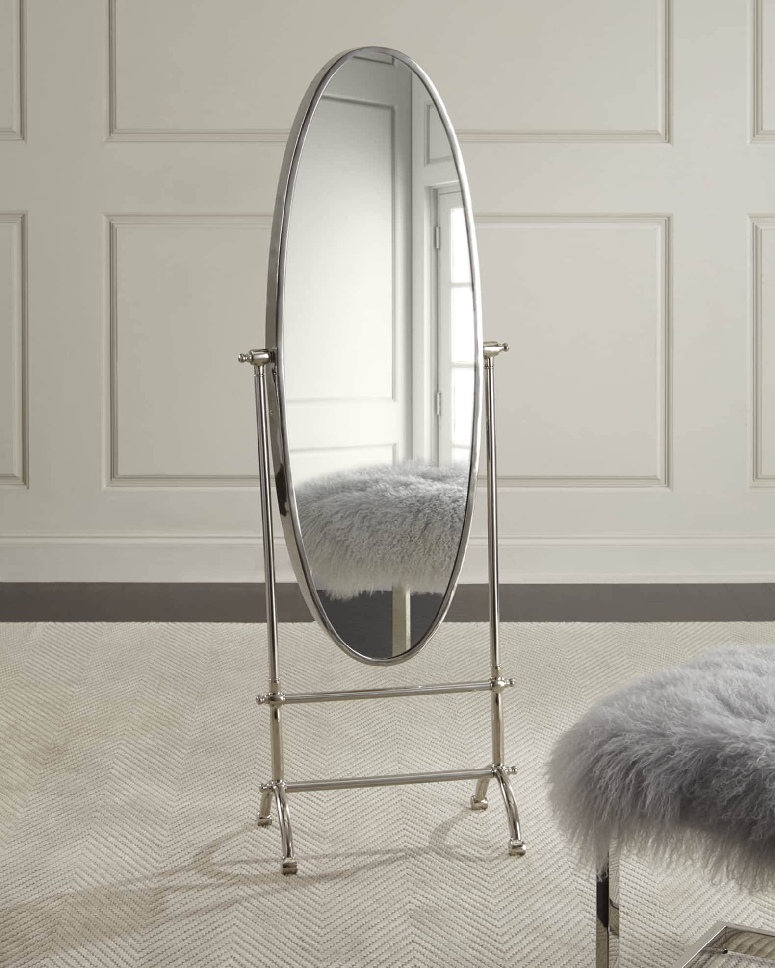 Upon Reflection Floor Mirror | Neiman Marcus