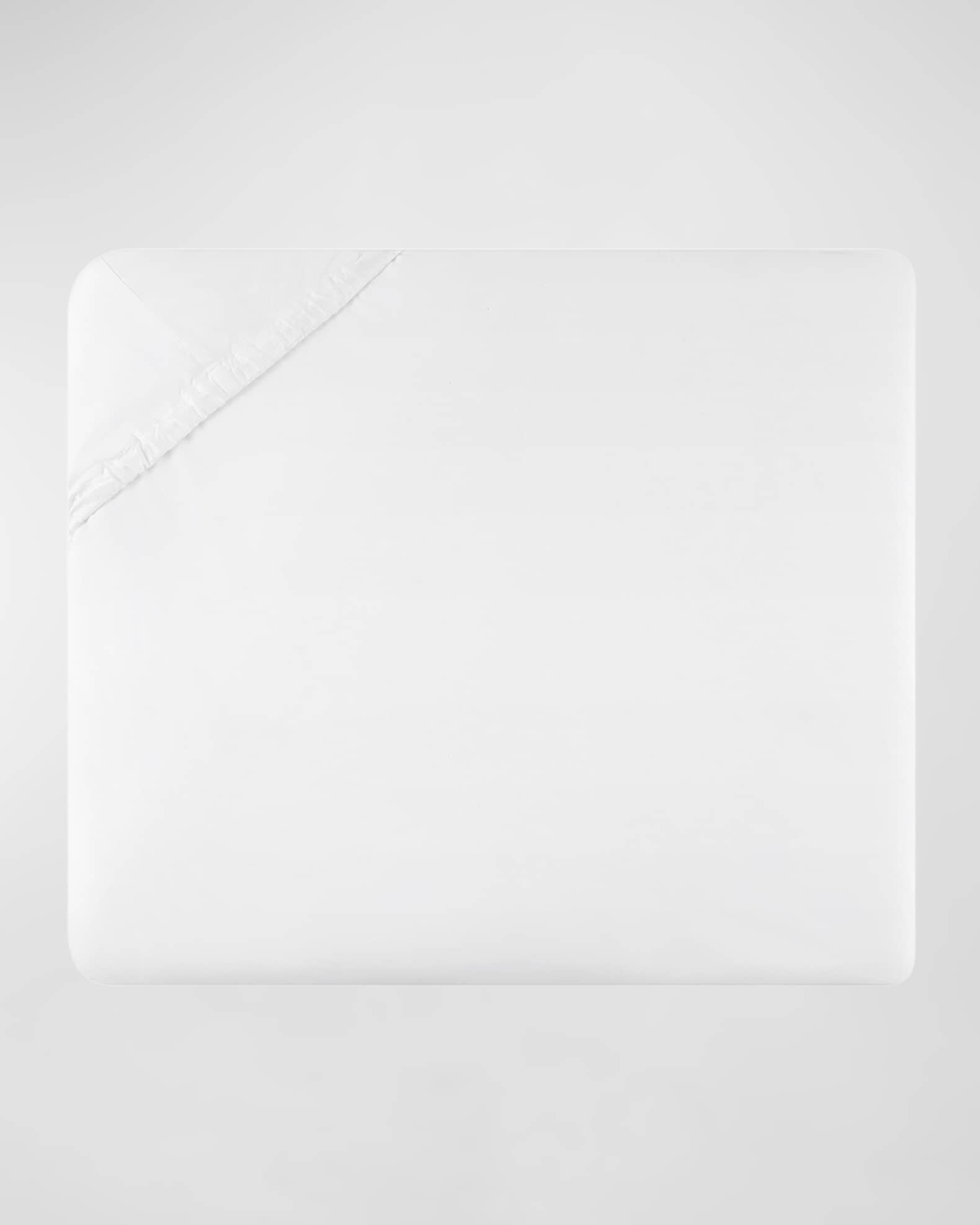 Sferra King Percale Fitted Sheet Neiman Marcus