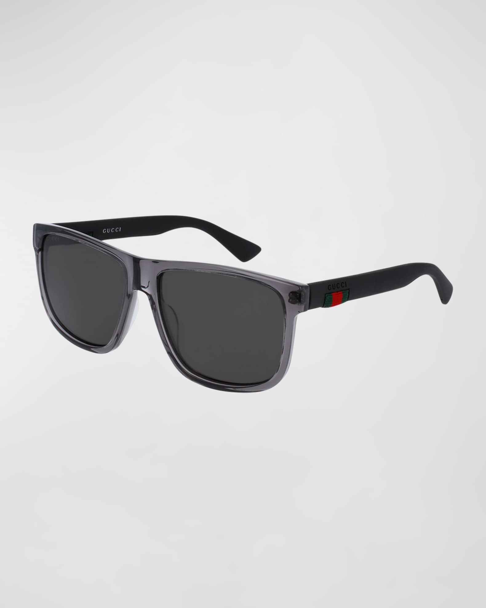 Mexico rent kalorie Gucci Polarized Square Acetate Sunglasses, Gray | Neiman Marcus