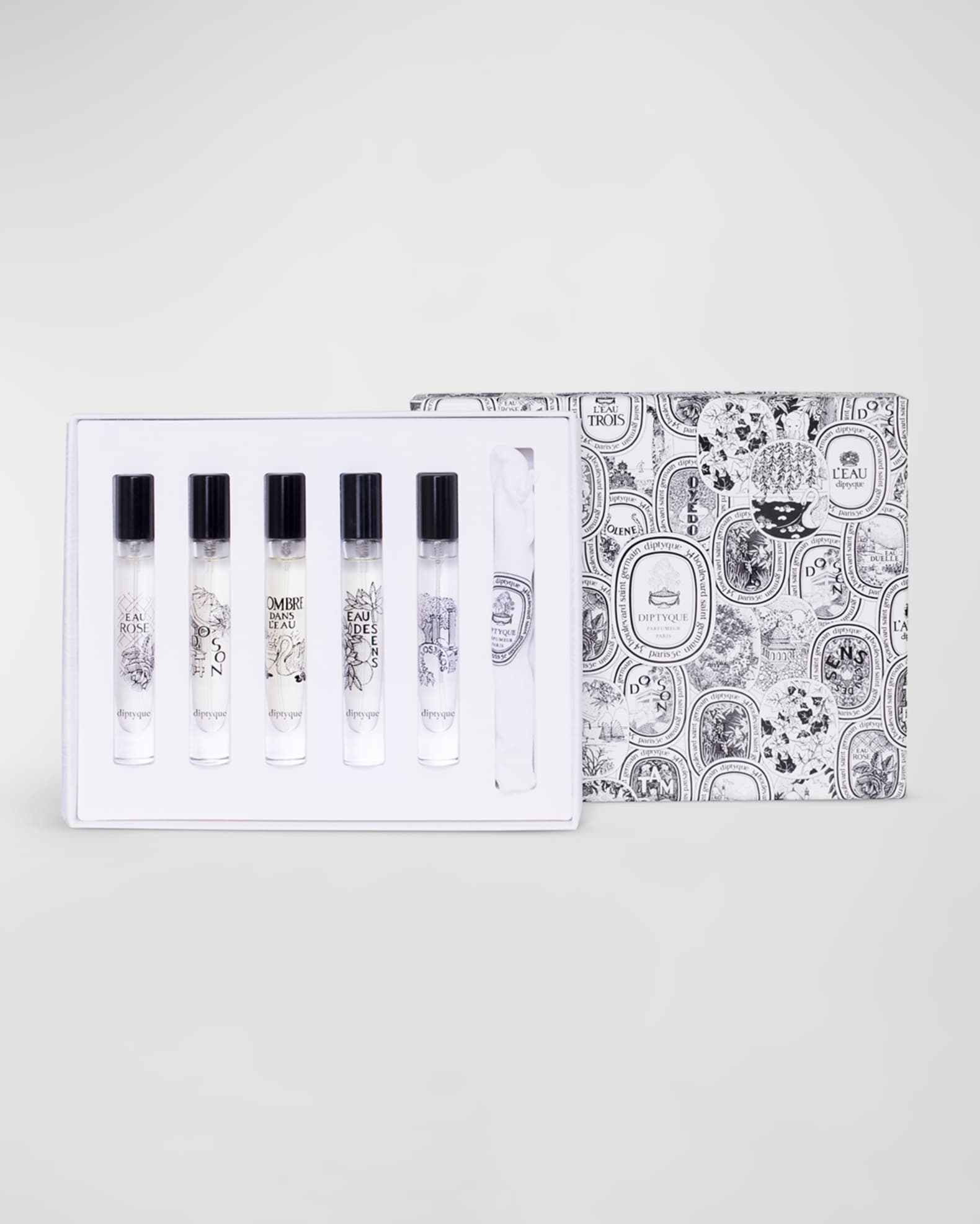 DIPTYQUE Bestselling Fragrance Eau de Toilette Discovery Set, 5 x