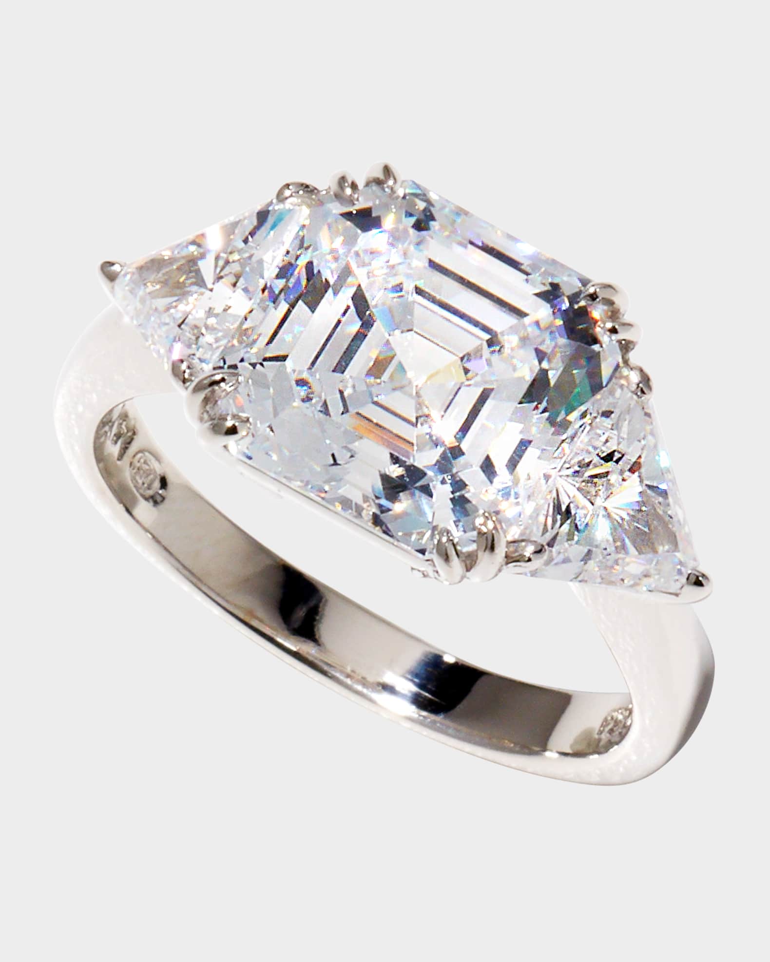 Take A Look About Asscher Cut Cubic Zirconia Ring