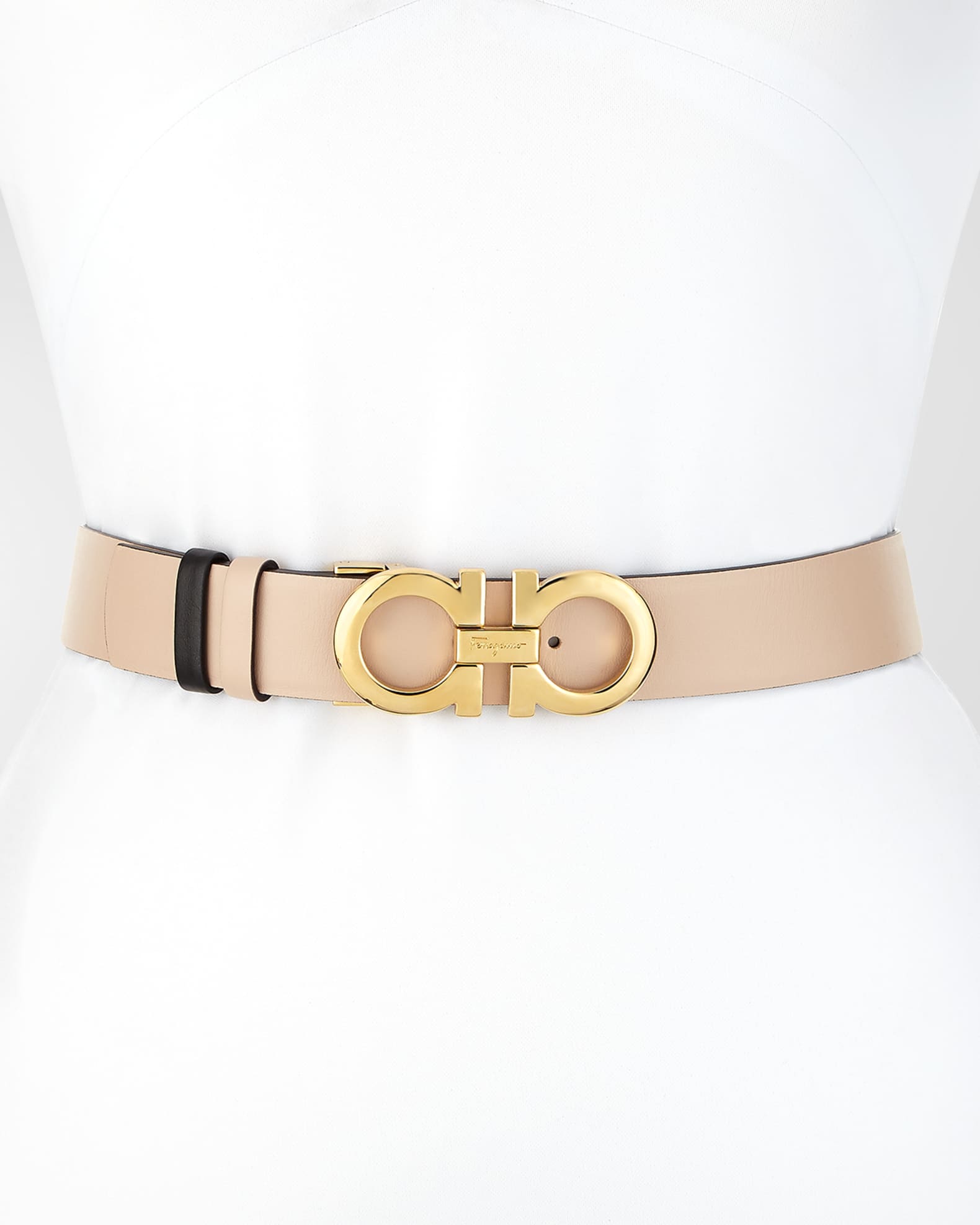 Salvatore Ferragamo Women s Adjustable Reversible Gancini Belt