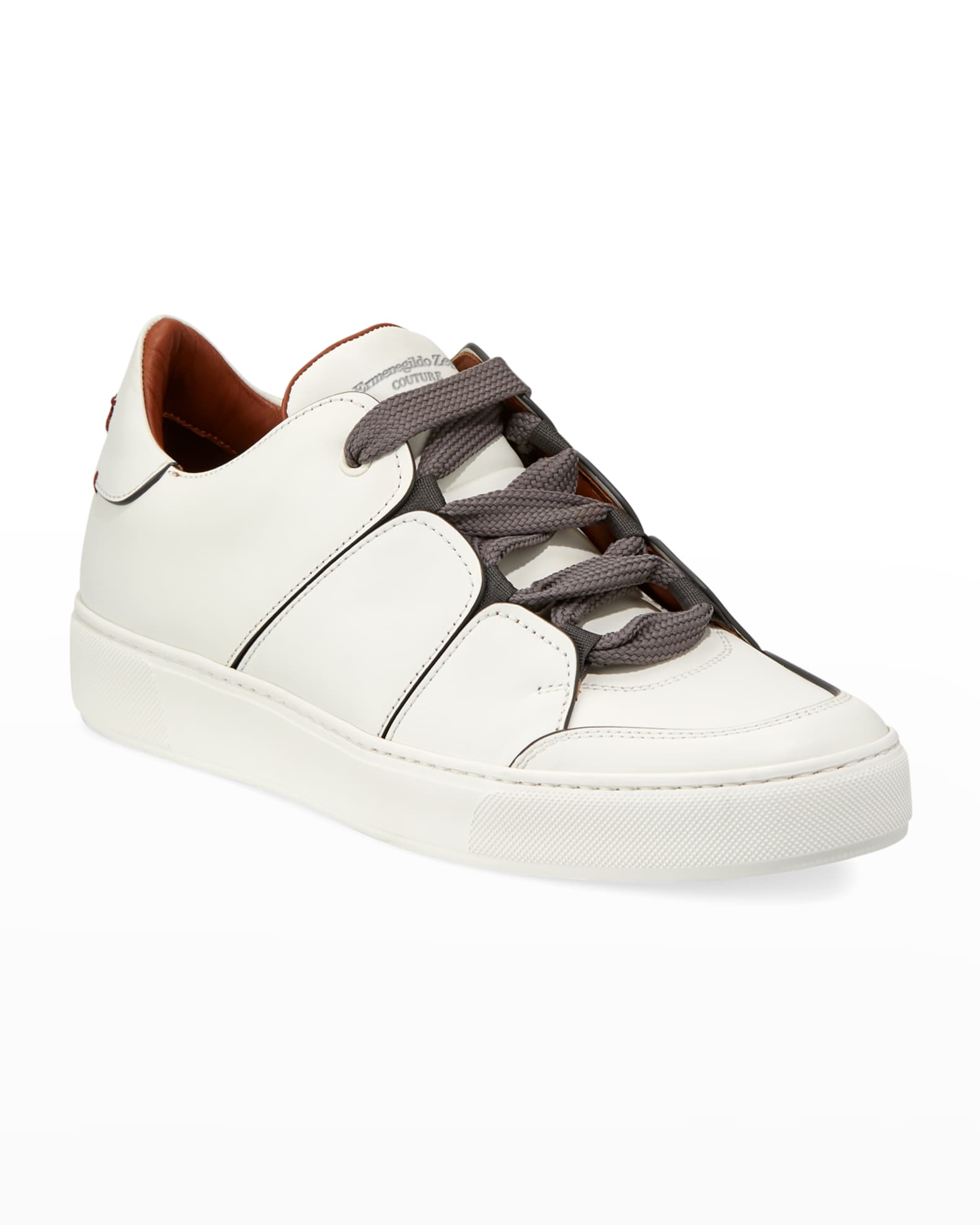 Tiziano Men's Leather Low-Top Sneaker | Neiman Marcus