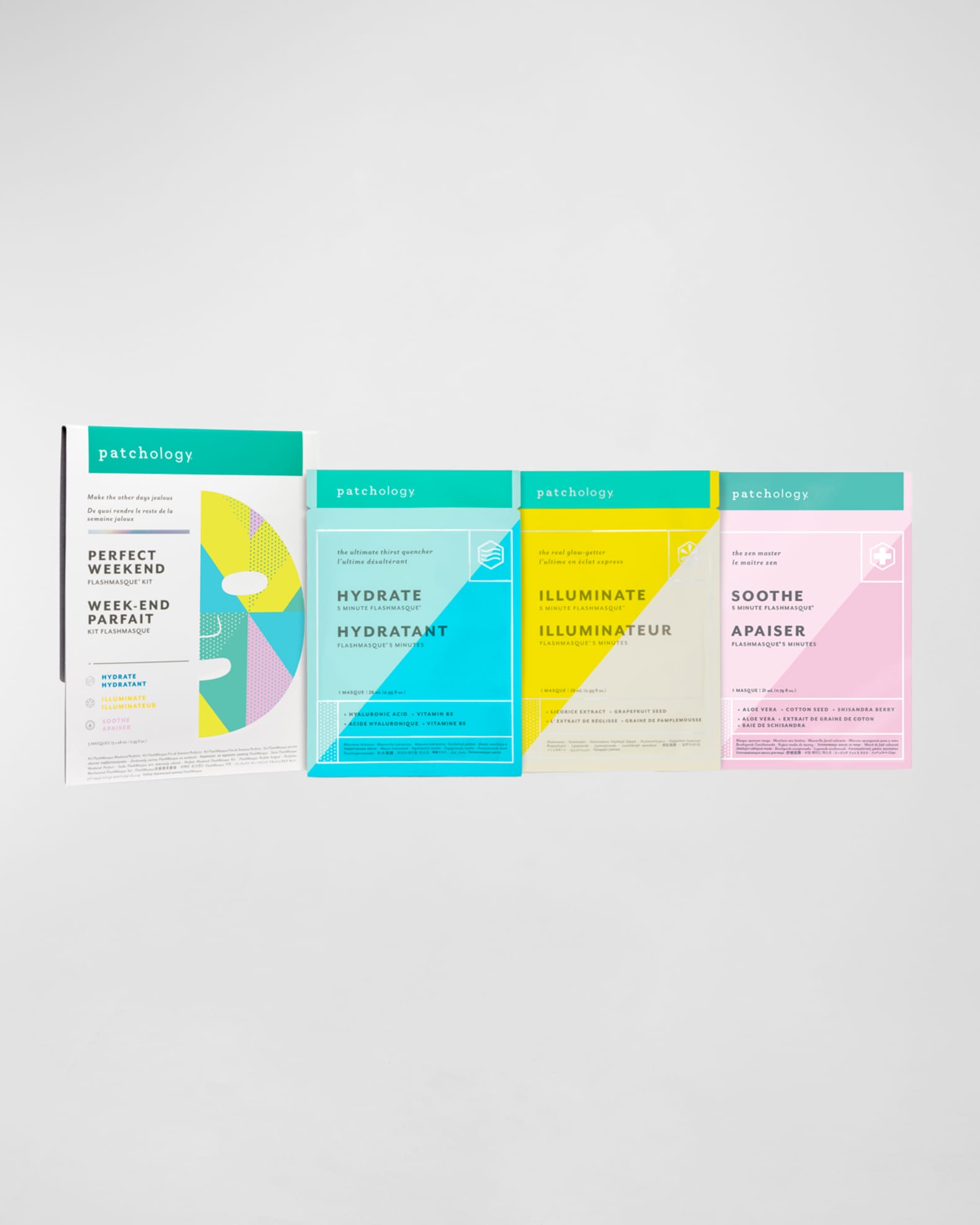 Patchology Perfect Weekend FlashMasque Trio