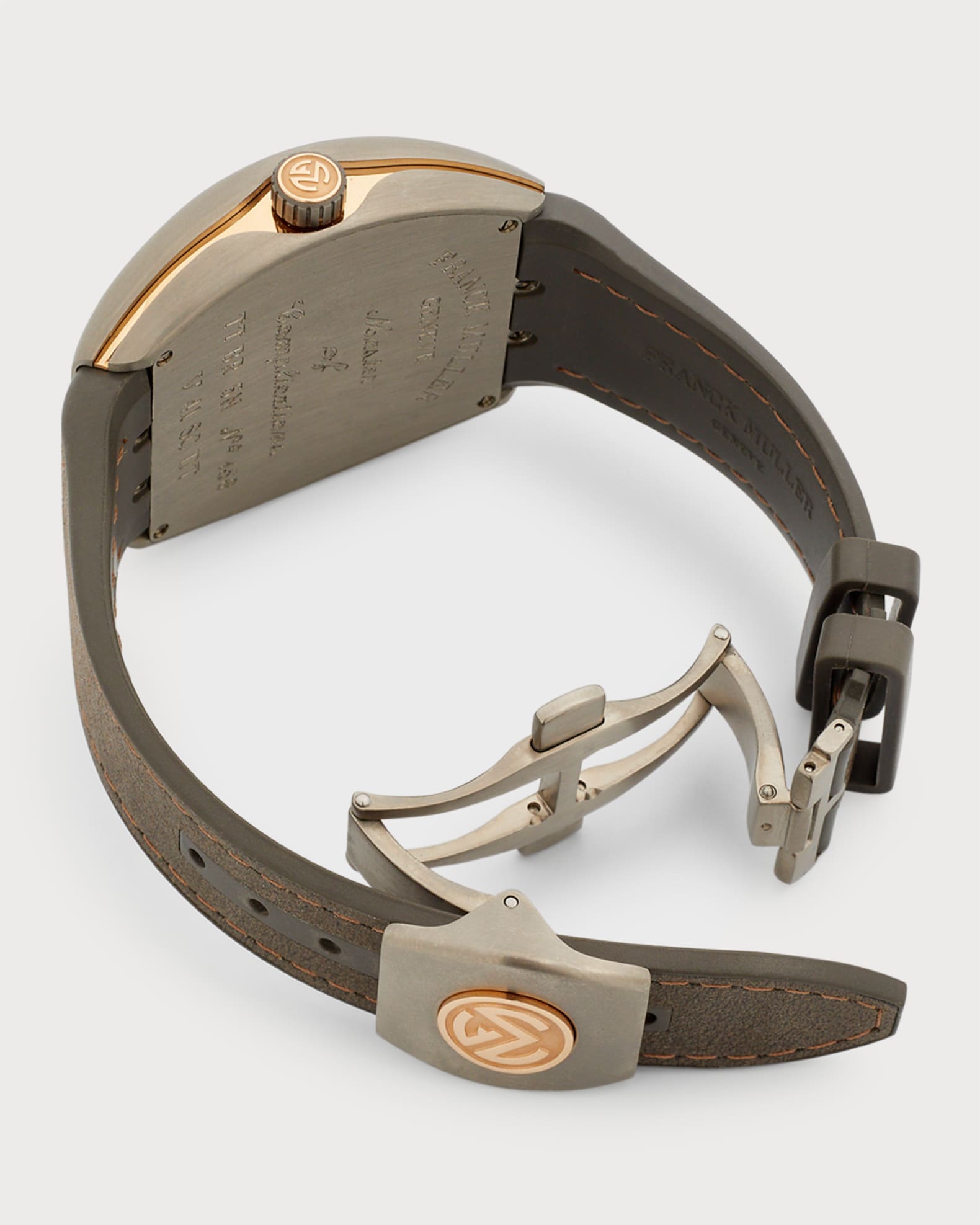 Franck muller vanguard titanium rose gold outlet