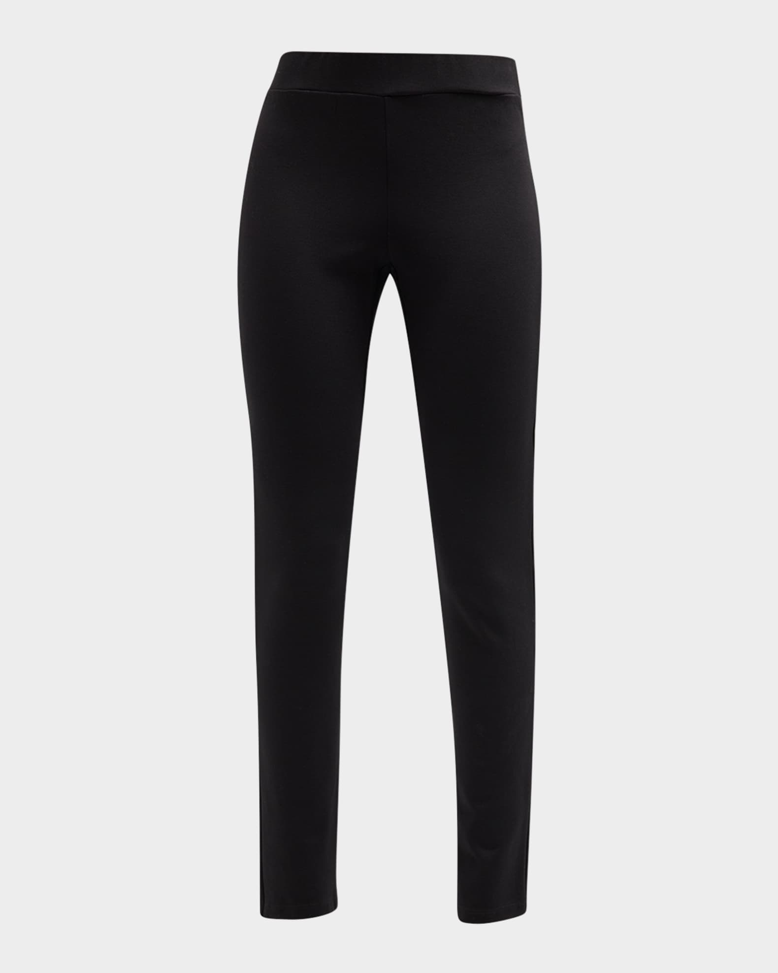 Shop Theory Ankle-Zip Seamed Leggings