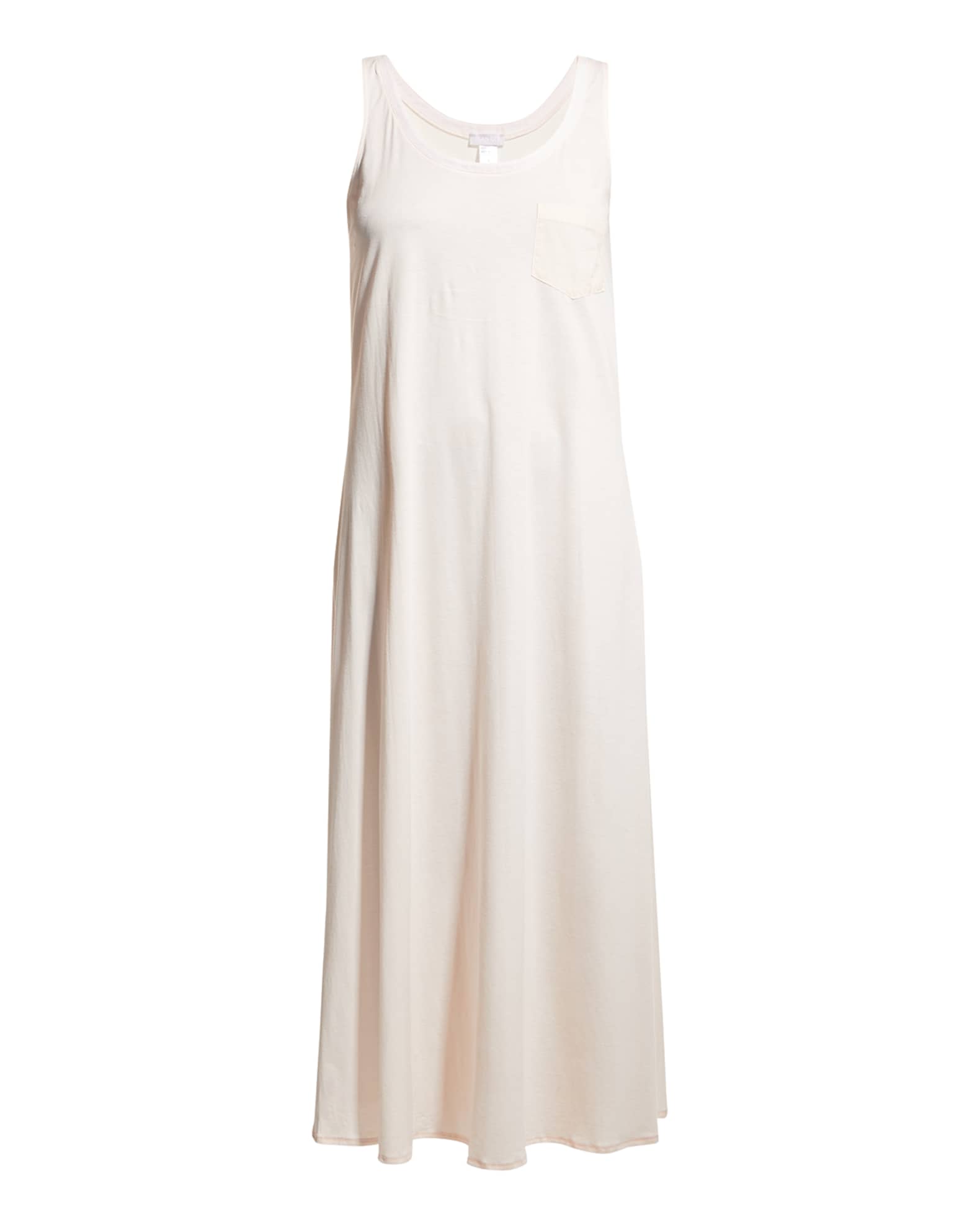 Hanro Cotton Deluxe Long Tank Gown | Neiman Marcus
