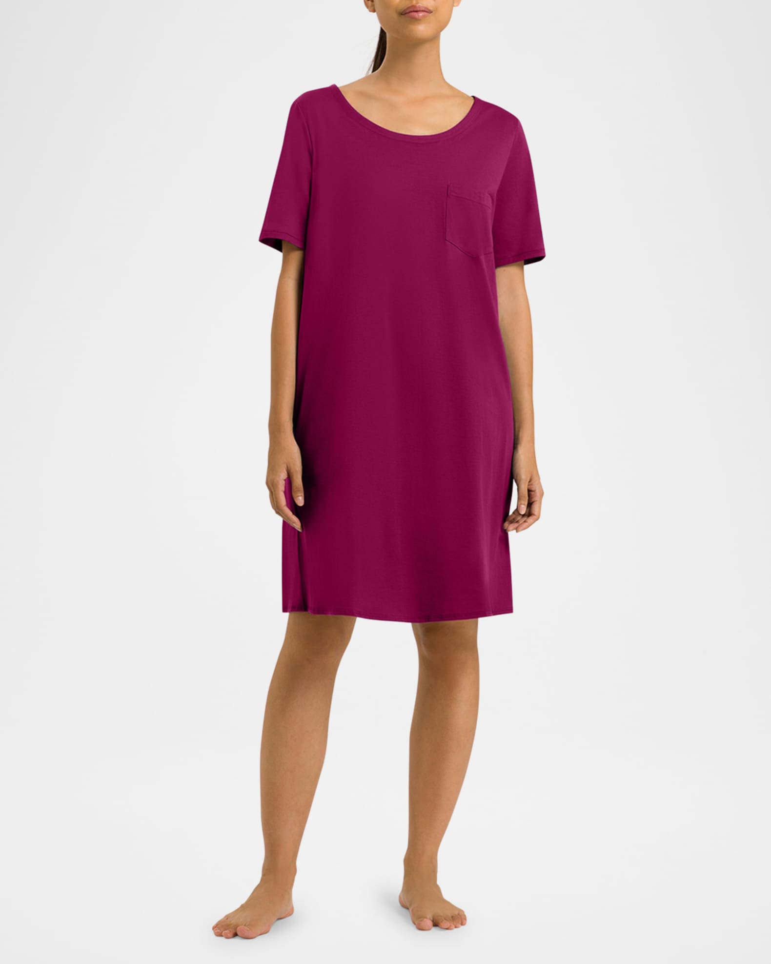 Cotton Deluxe Short-Sleeve Big Sleepshirt 1