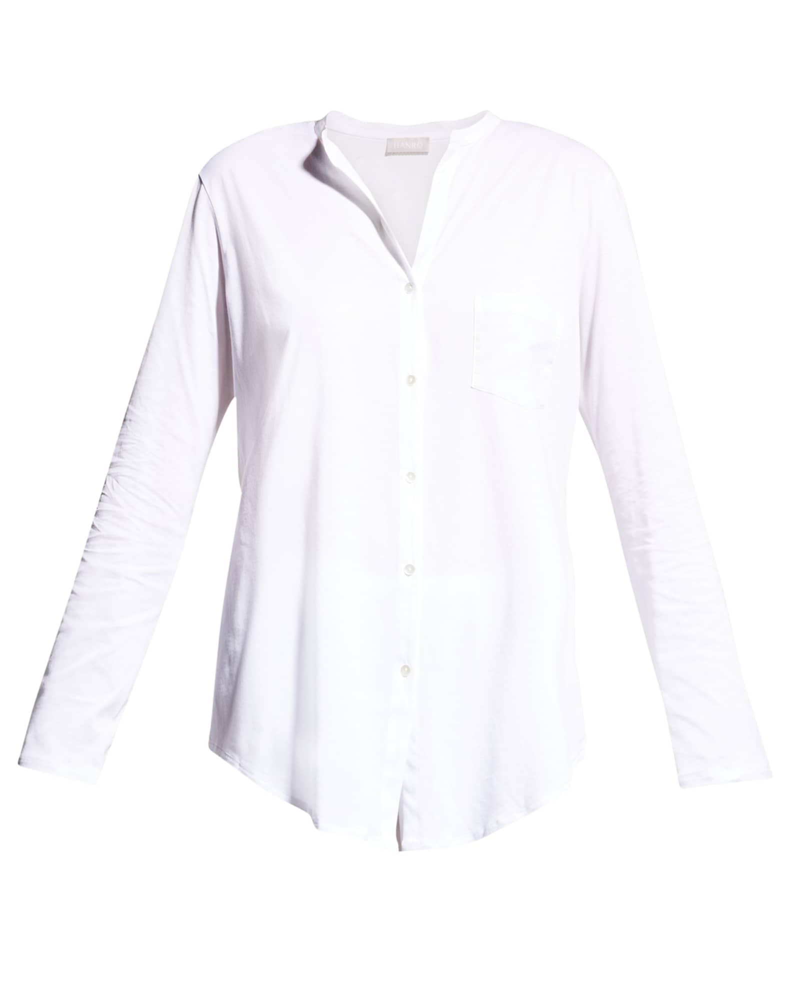 Hanro cotton deluxe pajama set clearance