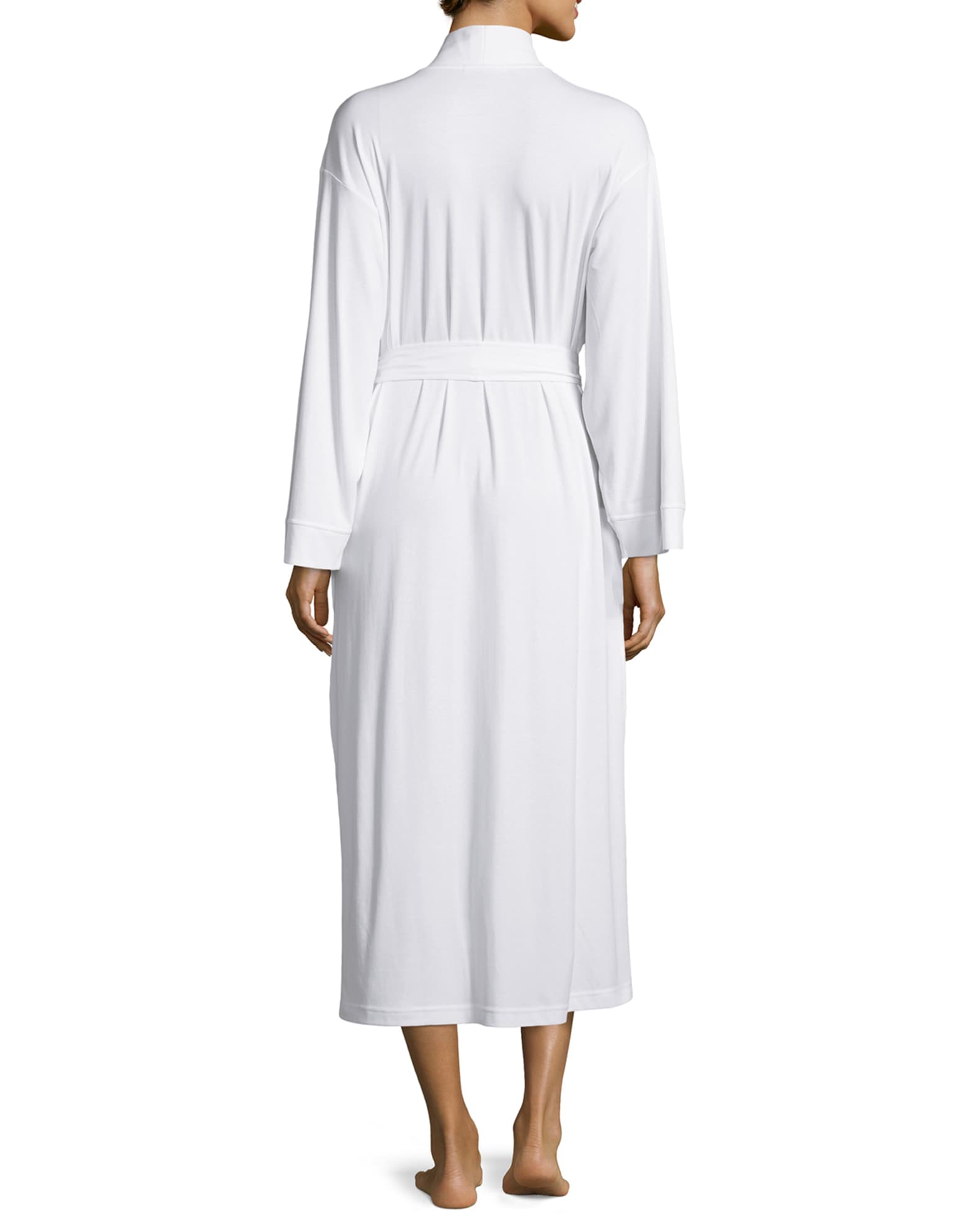 P Jamas Butterknit Long Wrap Robe Neiman Marcus
