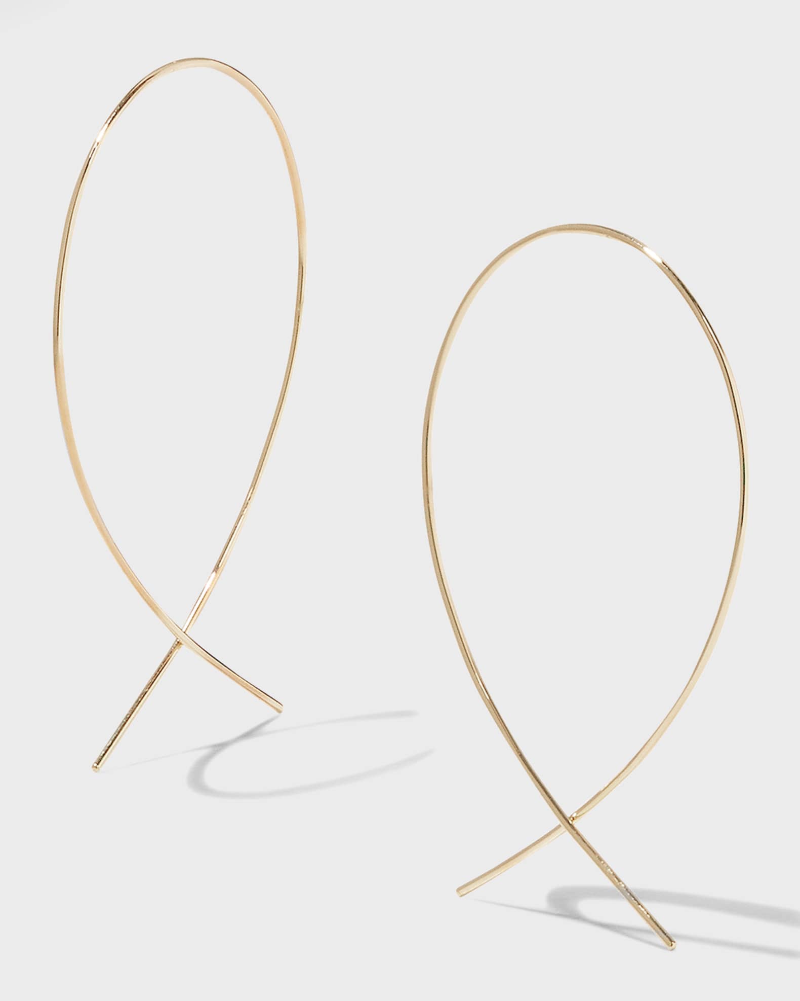 Lana upside down hoops deals