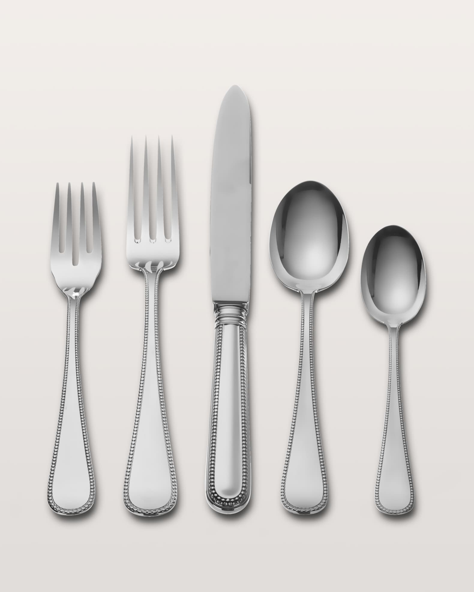 Wallace Silversmiths 5-Piece Palatina Sterling Silver Flatware